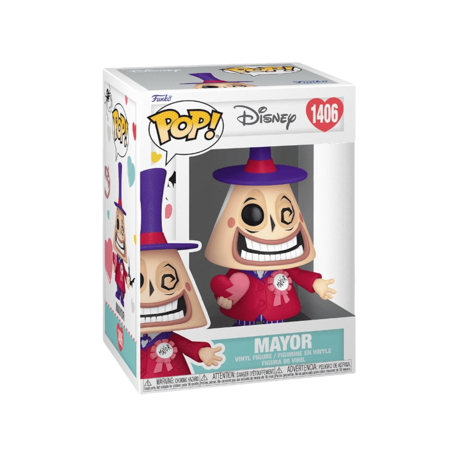 Valentine Mayor Funko Item Valentine colours