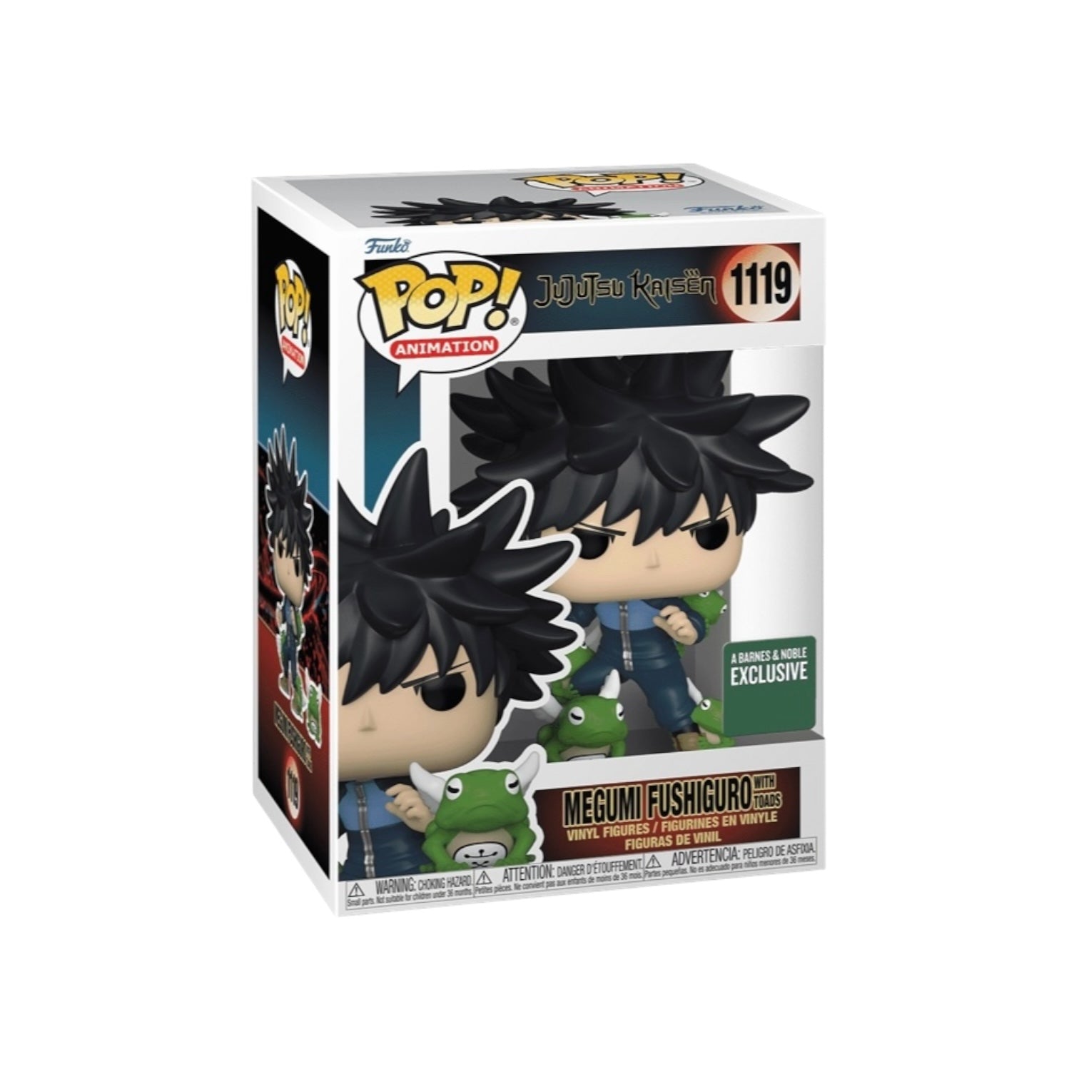 Megumi Fushiguro with Toads | Funko Pop | Jujutsu Kaisen