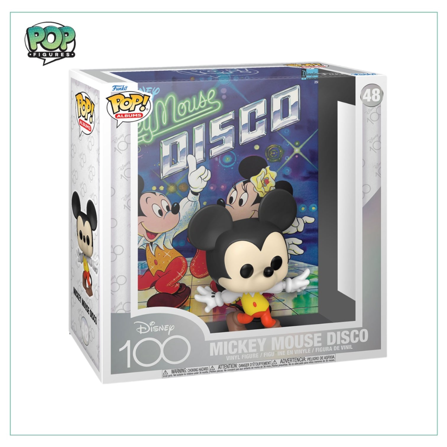 Funko Pop! Album featuring Mickey Mouse Disco #48, available for preorder. A must-have for collectors and Disney fans!
