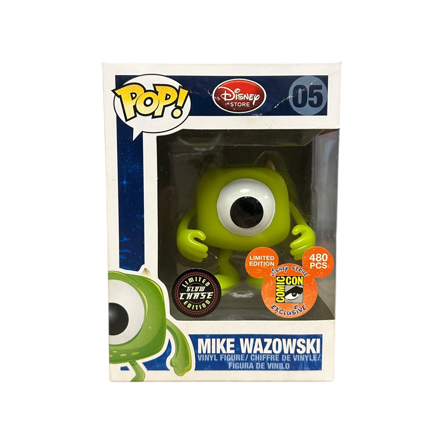 Mike Wazowski (Glow Chase) | Funko Pop | Disney Series 1 | SDCC 2011 Disney  Store