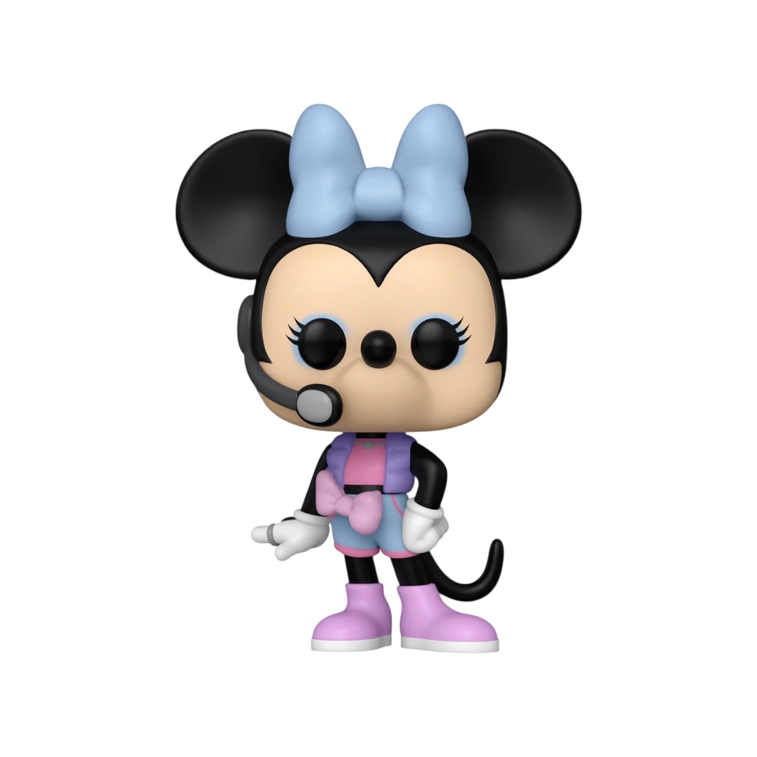 Funko Pop! vinyl figure of a character with a blue bow on a white background