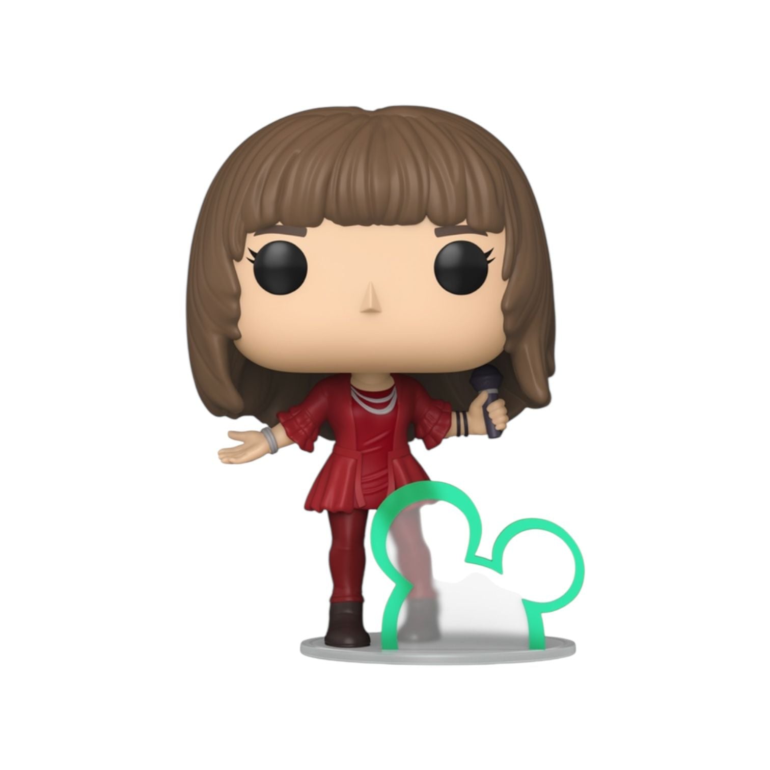Funko Pop! vinyl figure with a red outfit on a white background