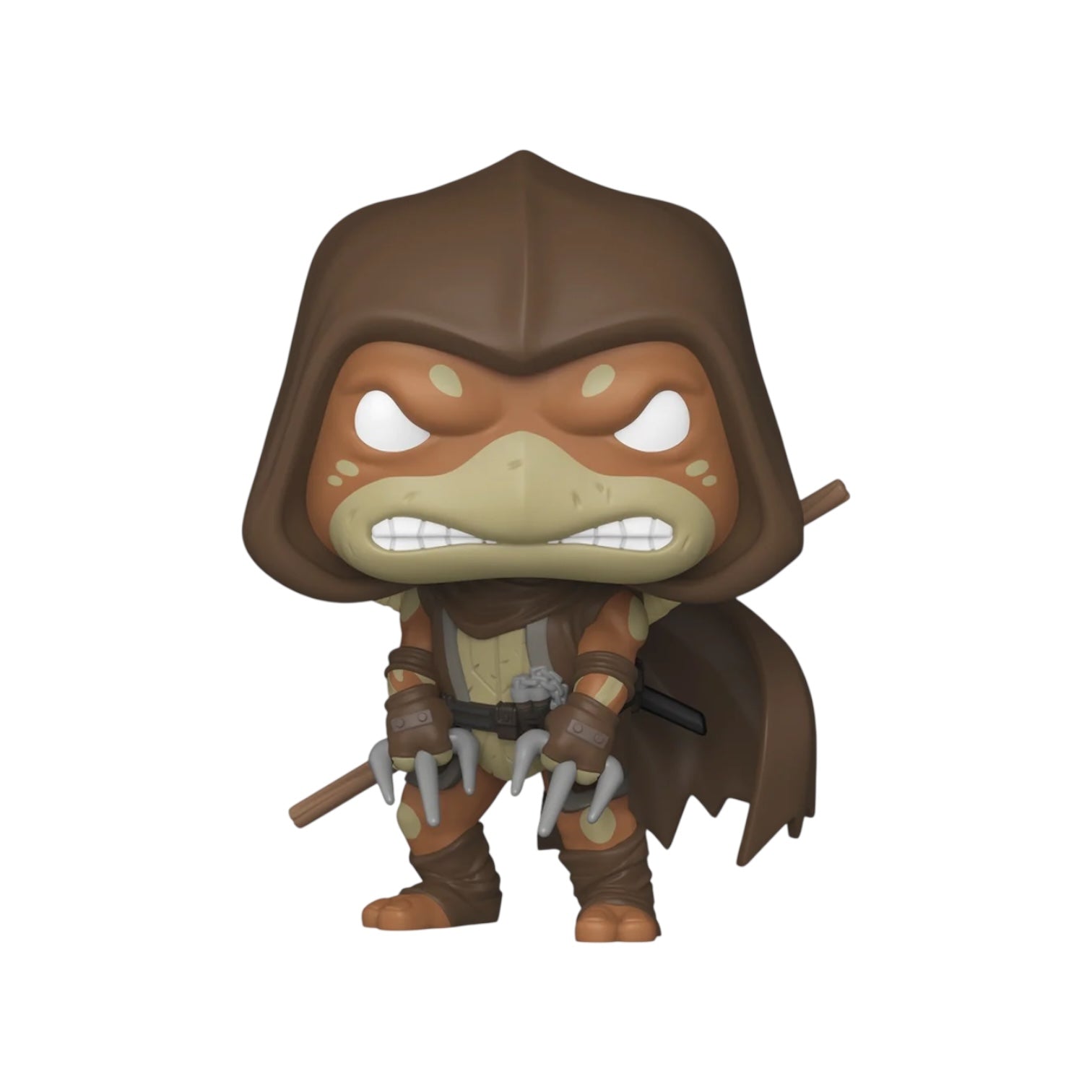 Funko Pop! vinyl figure of a character with a hood and mask on a white background