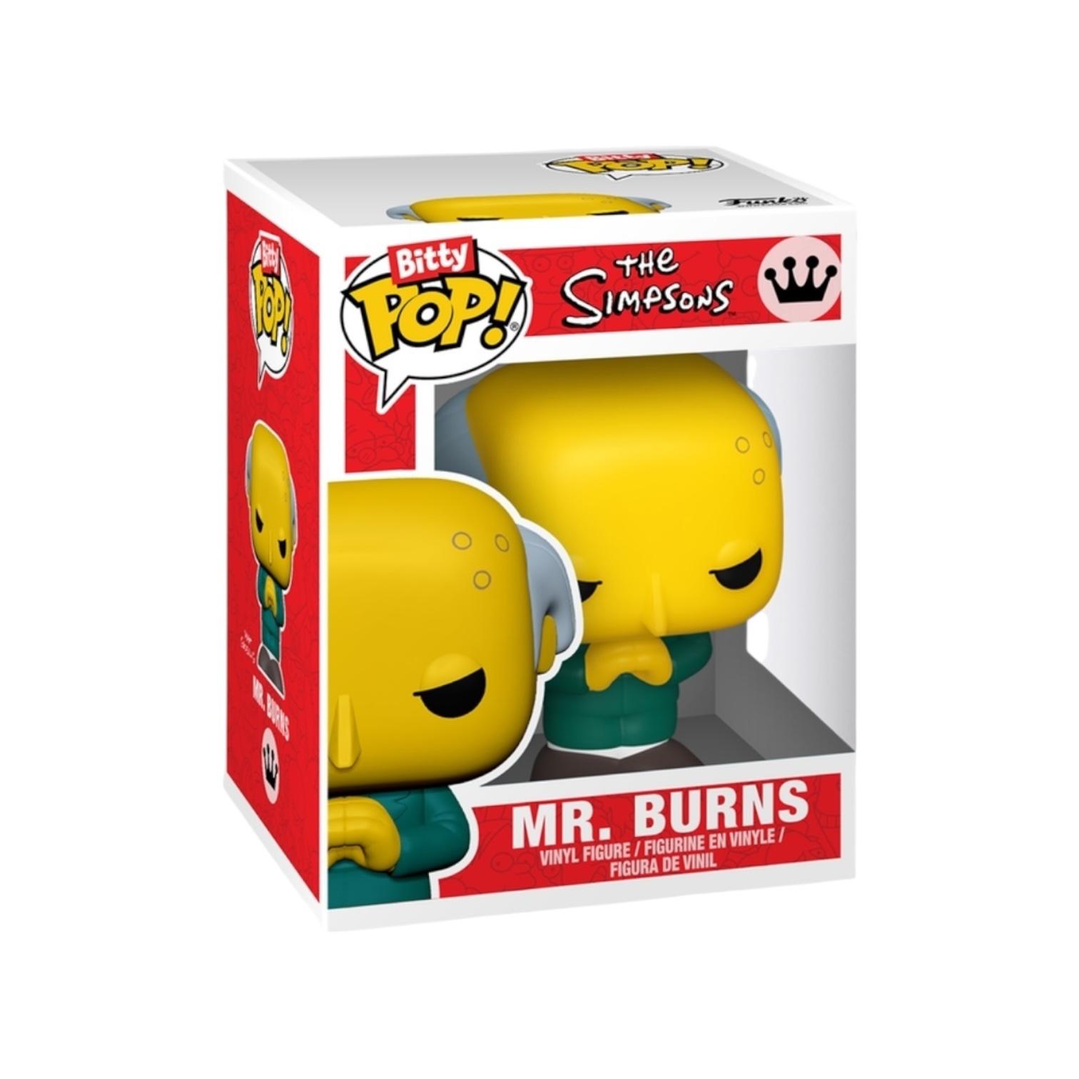 Mr Burns bitty Pop on a white backgroudn