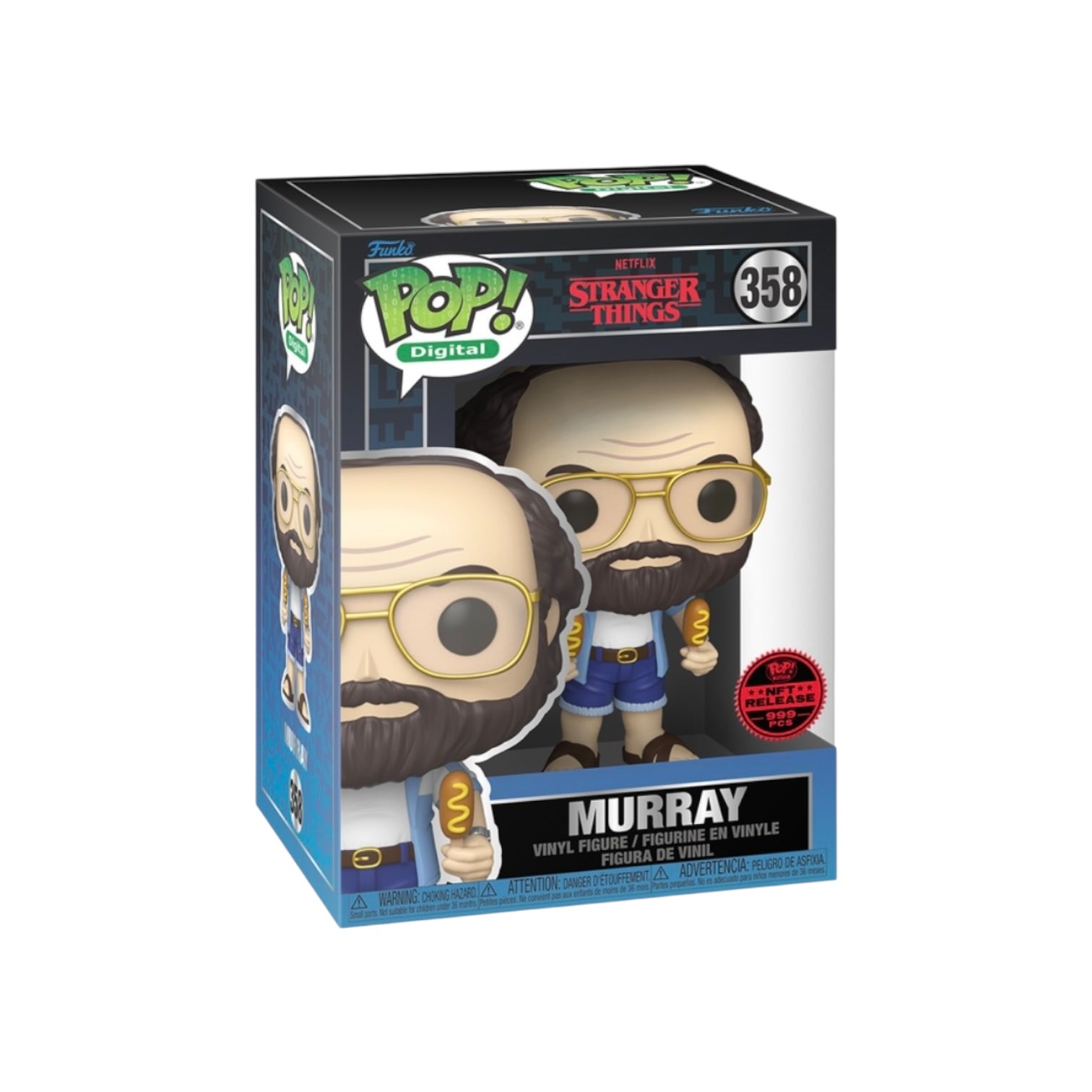 Murray #358 Funko Pop! - Stranger Things - NFT Release Exclusive LE999 Pcs Box
