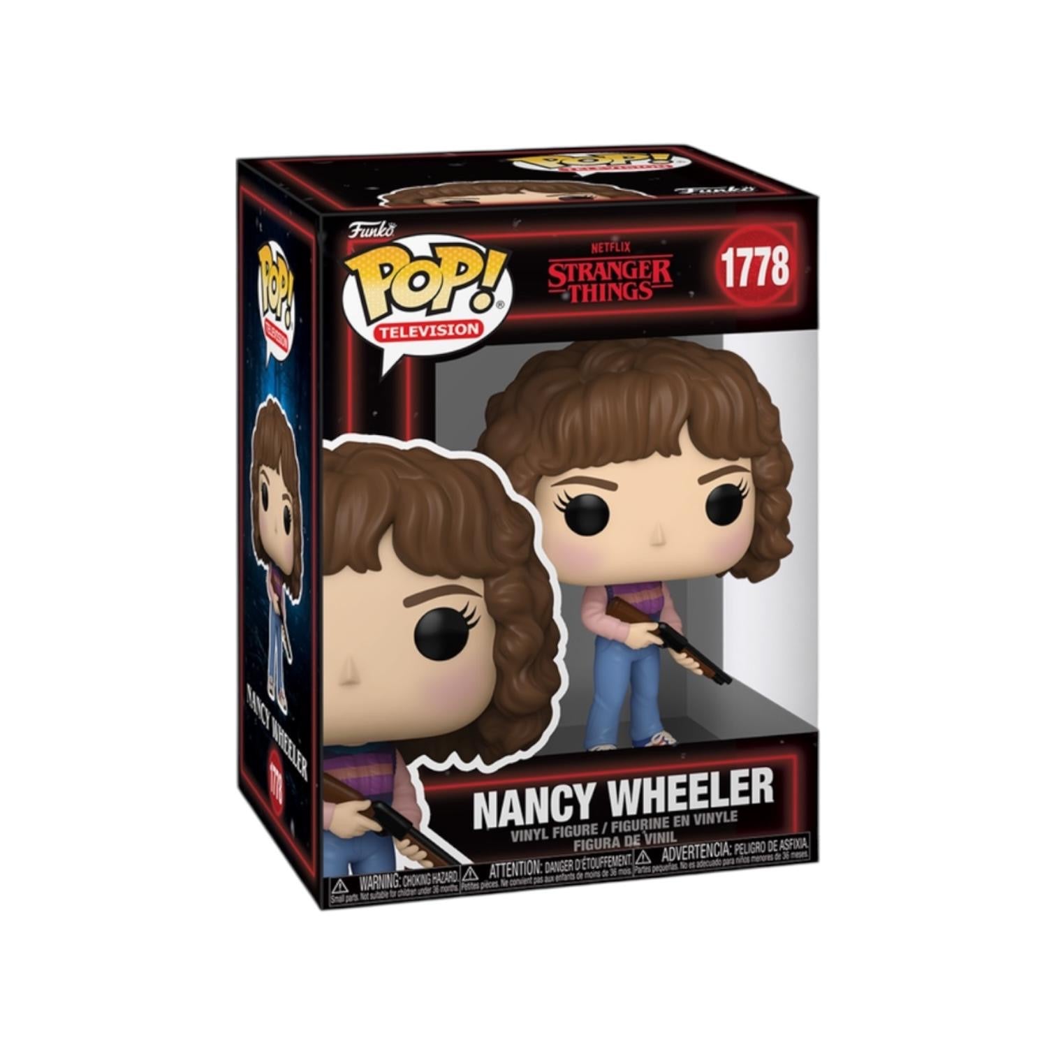 SF・ファンタジー・ホラー Funko Pop Stranger Things Nancy #514 Funko Pop! Stranger Things - NANCY Wheeler (w/gun) - #514 (NEW