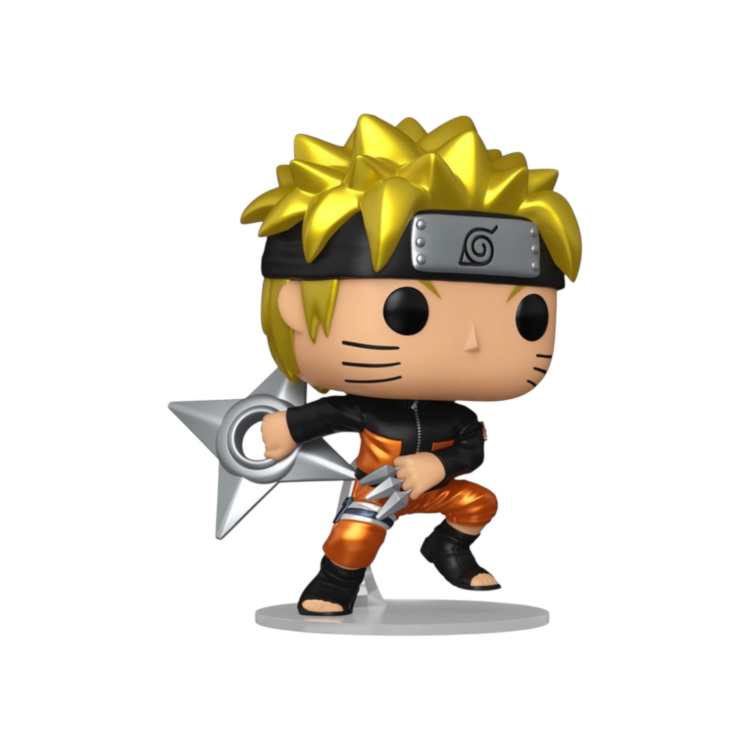 Naruto Uzumaki Metallic Chase Funko Pop Figure