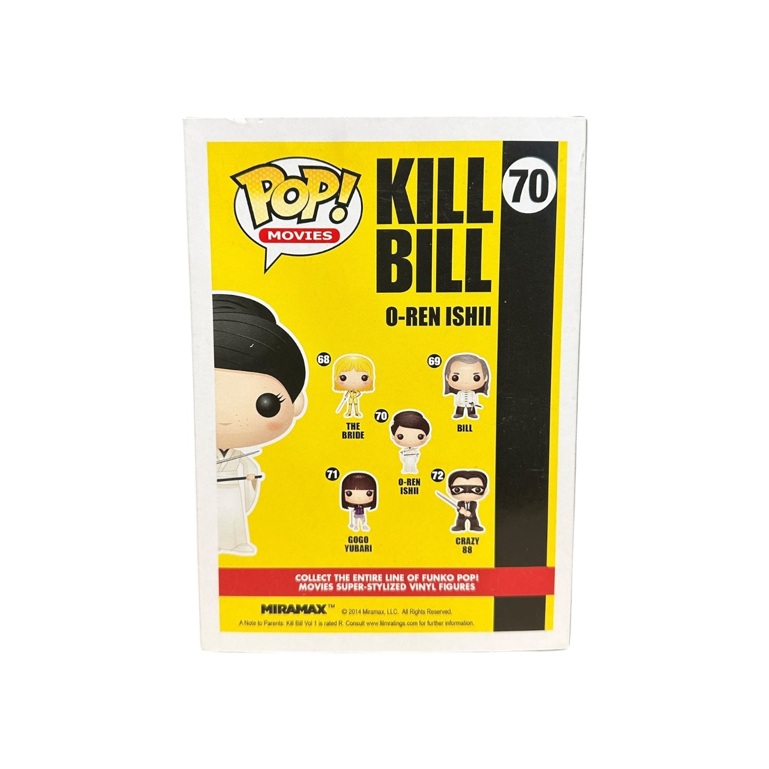 O-Ren Ishii #70 Funko Pop! - Kill Bill Back
