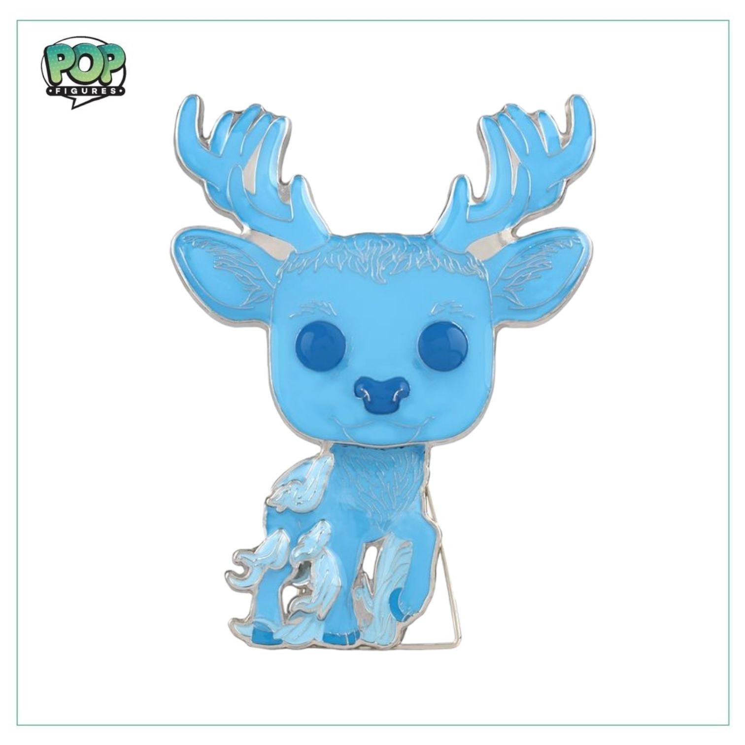 Harry Potter's Patronus #21 (Box error)Enamel Pop! Pin - Harry Potter - Glows in the Dark