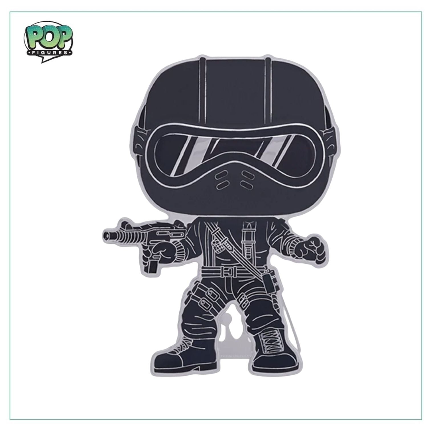 SNAKE EYES #27 Funko Pop Pin! - GI JOE