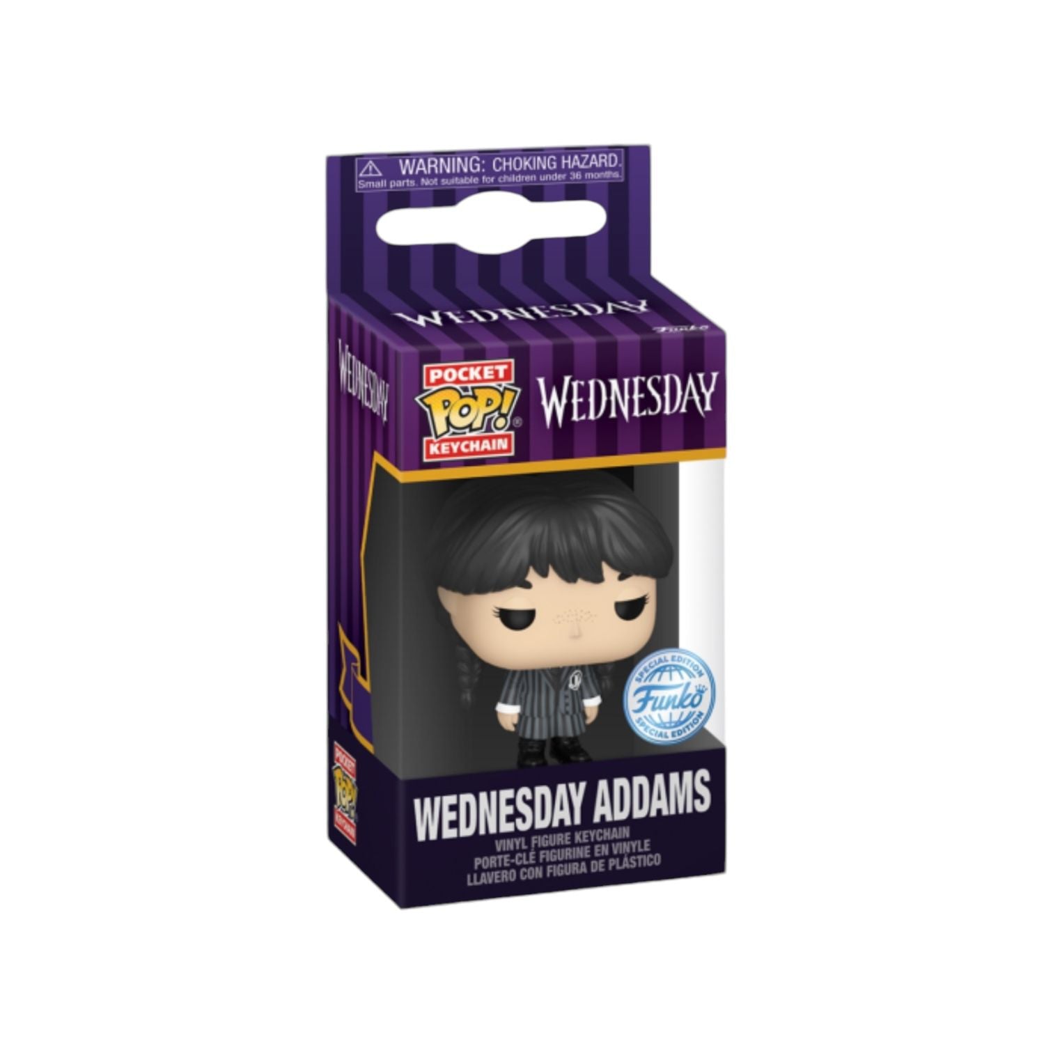 Wednesday Addams Funko Pocket Pop Keychain - Wednesday - Special Edition
