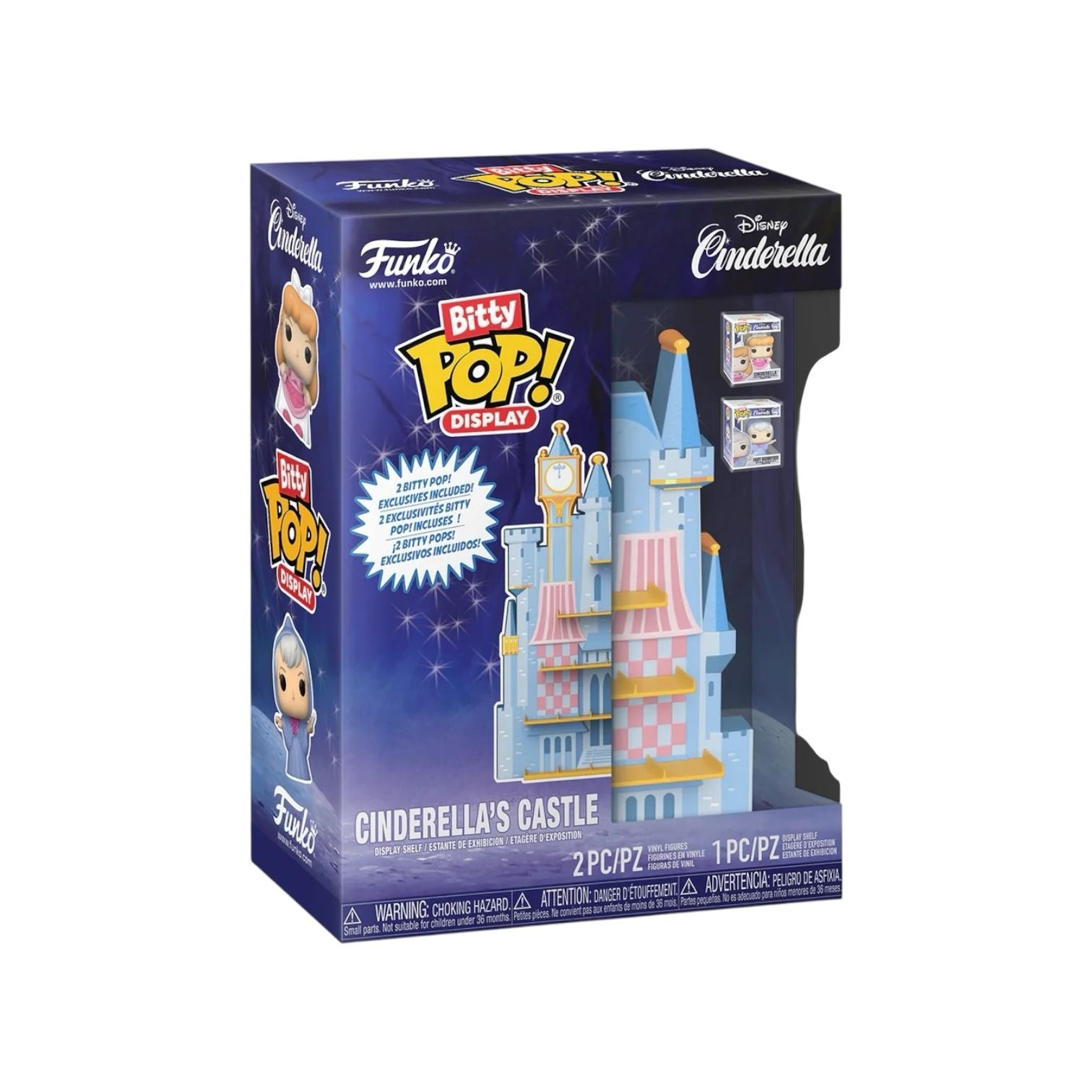 Cinderella's Castle Bitty Pop Display - Disney Princesses