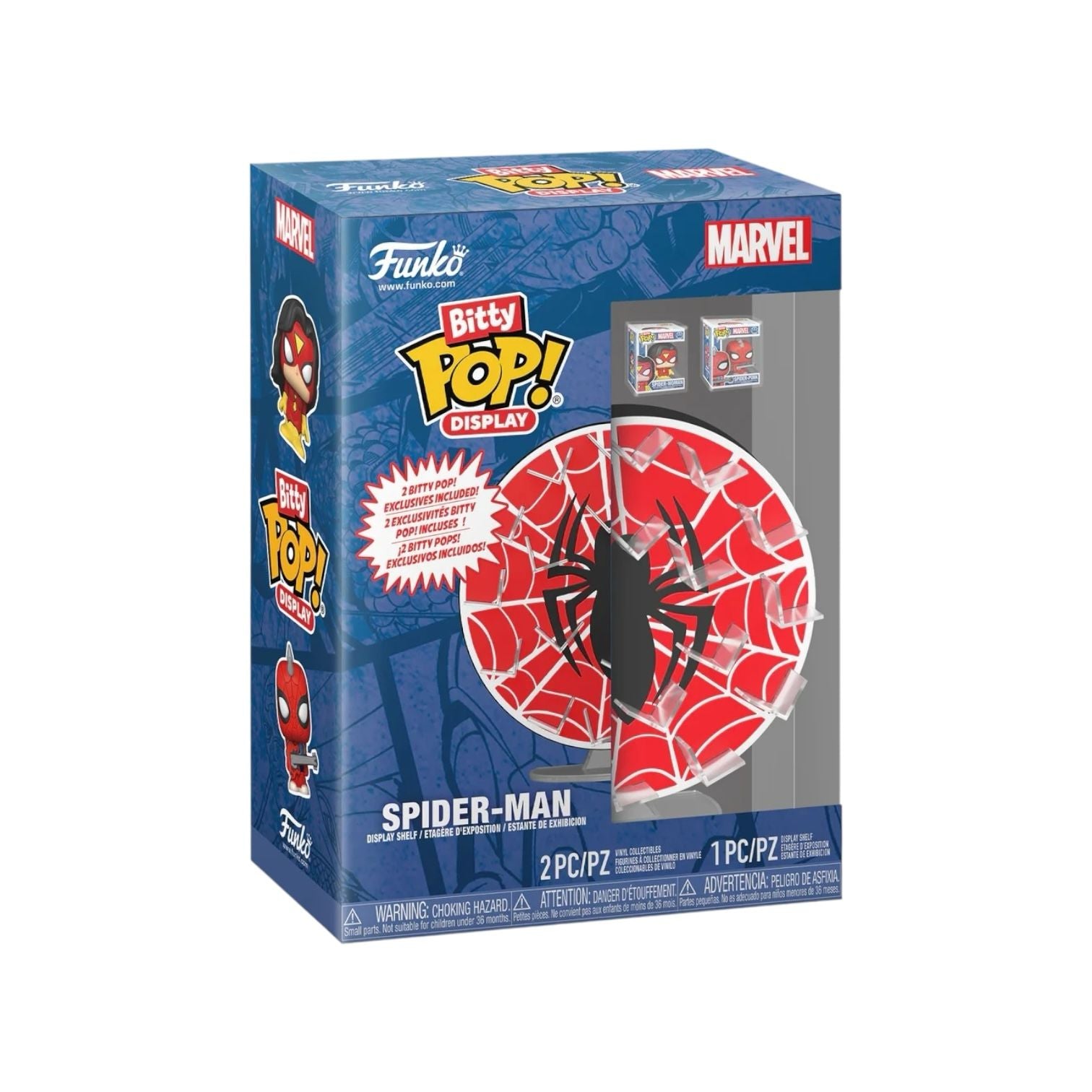 Spider-Man Bitty Pop Display - Marvel