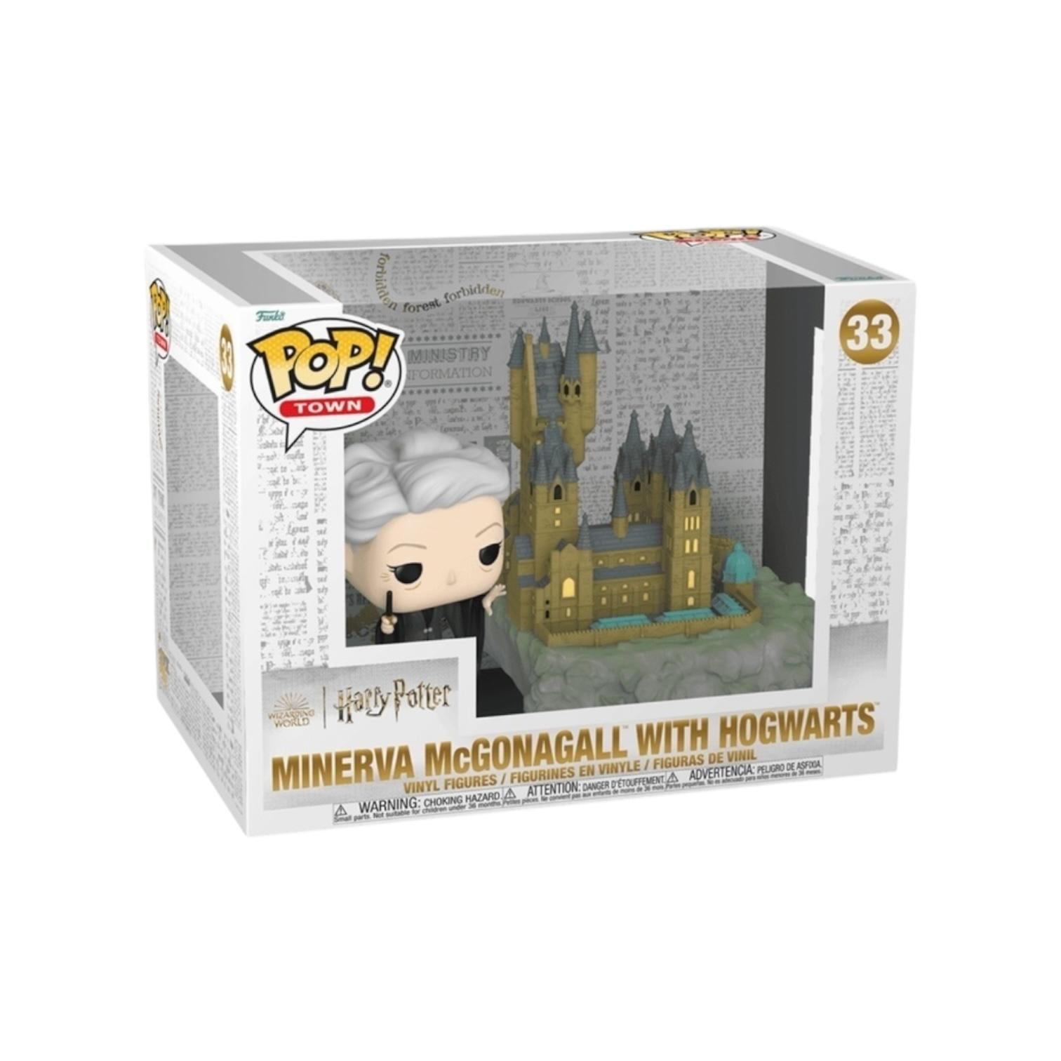 Minerva McGonagall with Hogwarts | Funko Pop | Town | Harry Potter