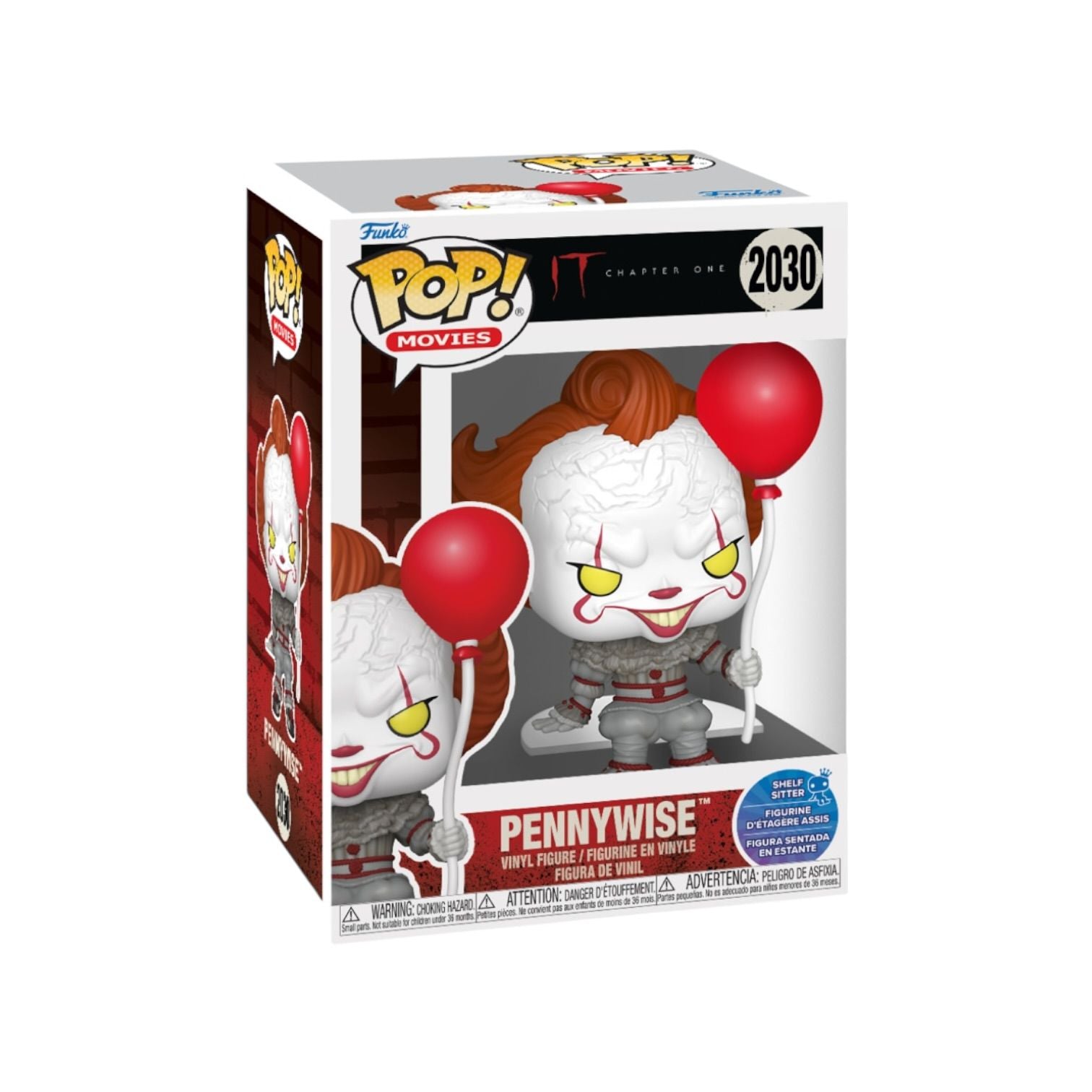 Pennywise (Shelf Sitter) #2030 Funko Pop - IT: Chapter One - PREORDER