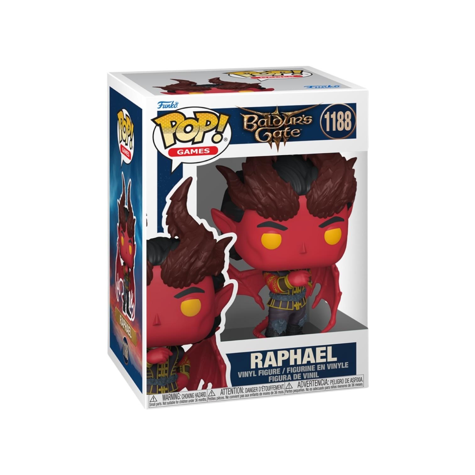 Raphael (Cambion Devil) #1188 Funko Pop! - Baldur's Gate 3 - PREORDER