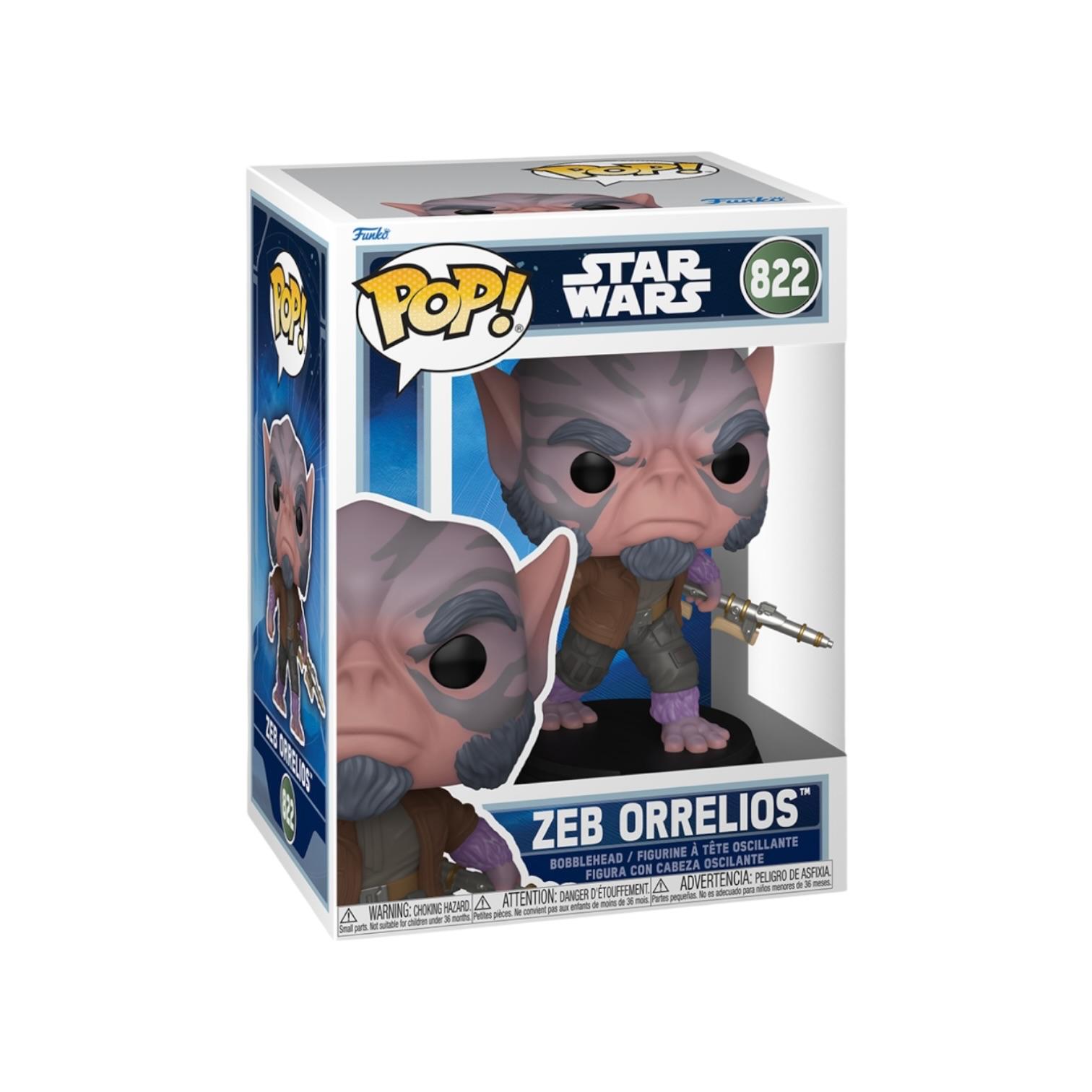 Zeb Orrelios with Bo-Rifle #822 Funko Pop - Star Wars - PREORDER