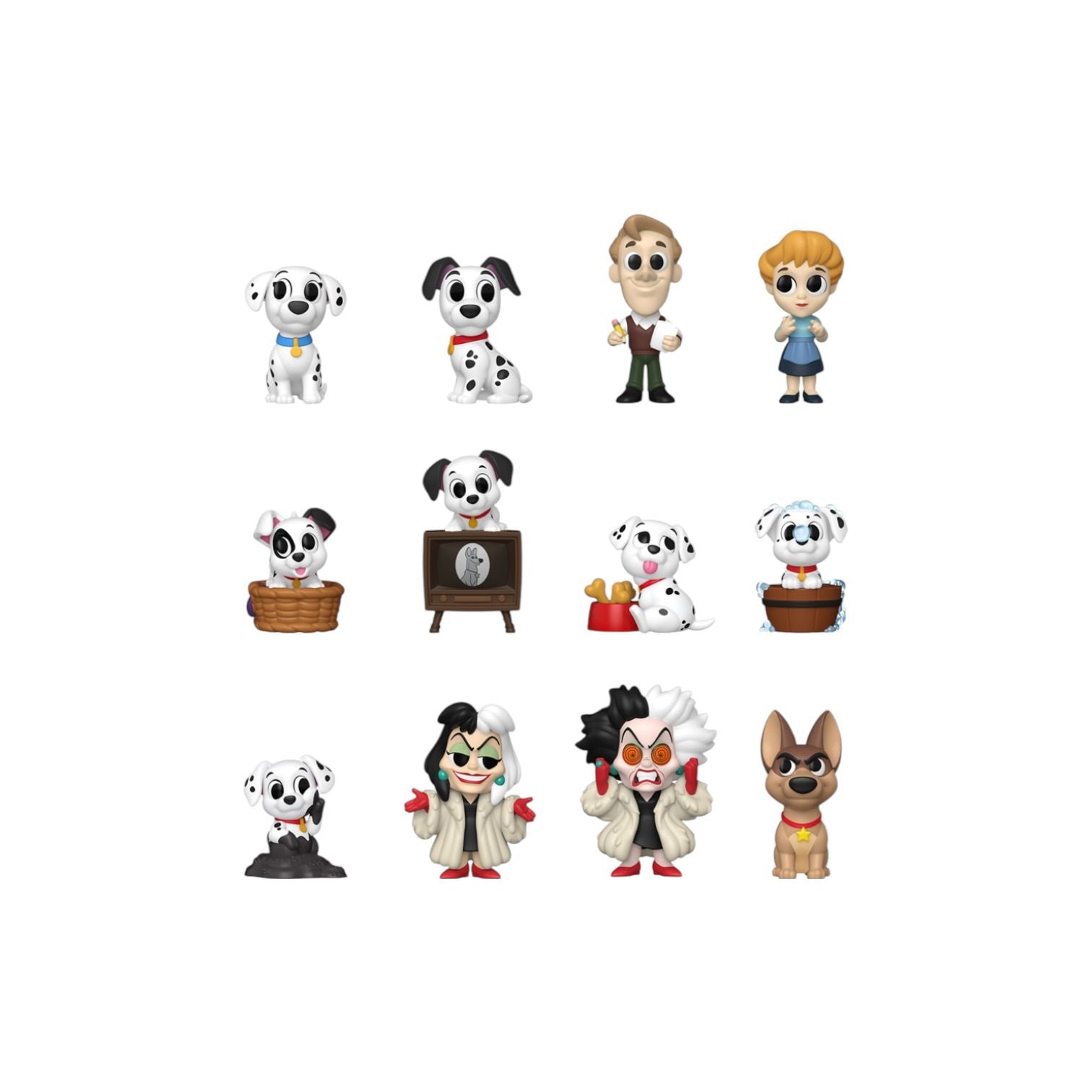 101 Dalmatians Funko Mystery Minis - Dalmatians