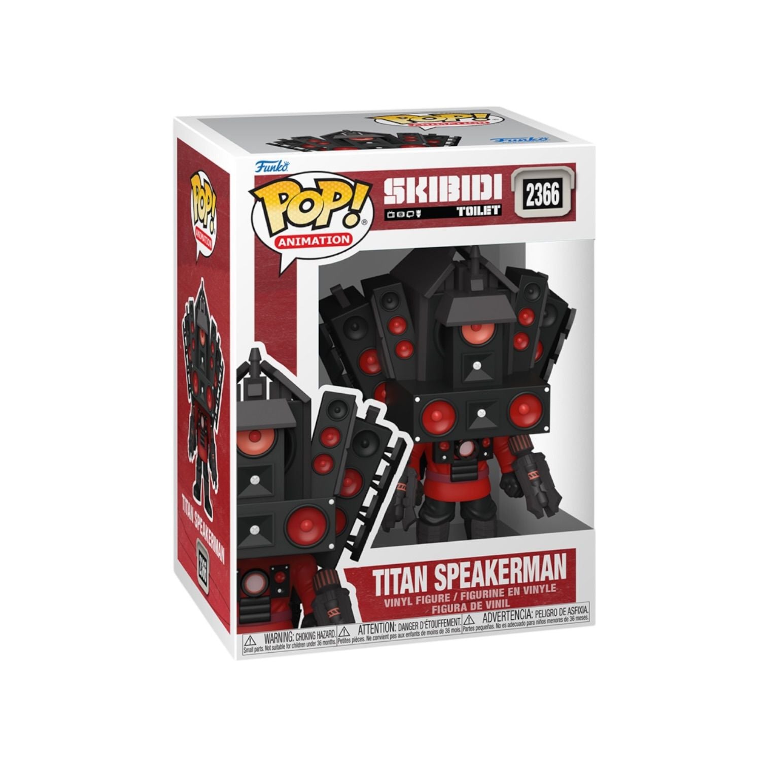 Titan Speakerman #2366 Funko Pop - Skibidi Toilet - PREORDER