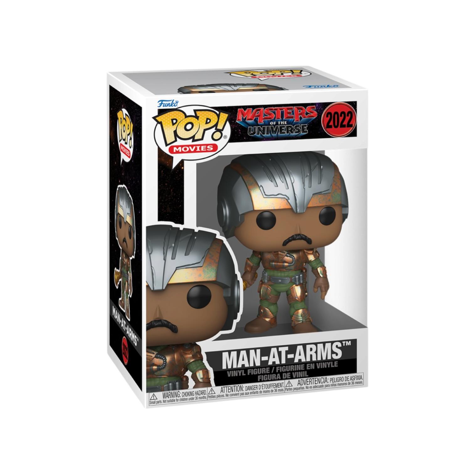 Man-At-Arms (Live Action) #2022 Funko Pop - Master of The Universe - PREORDER