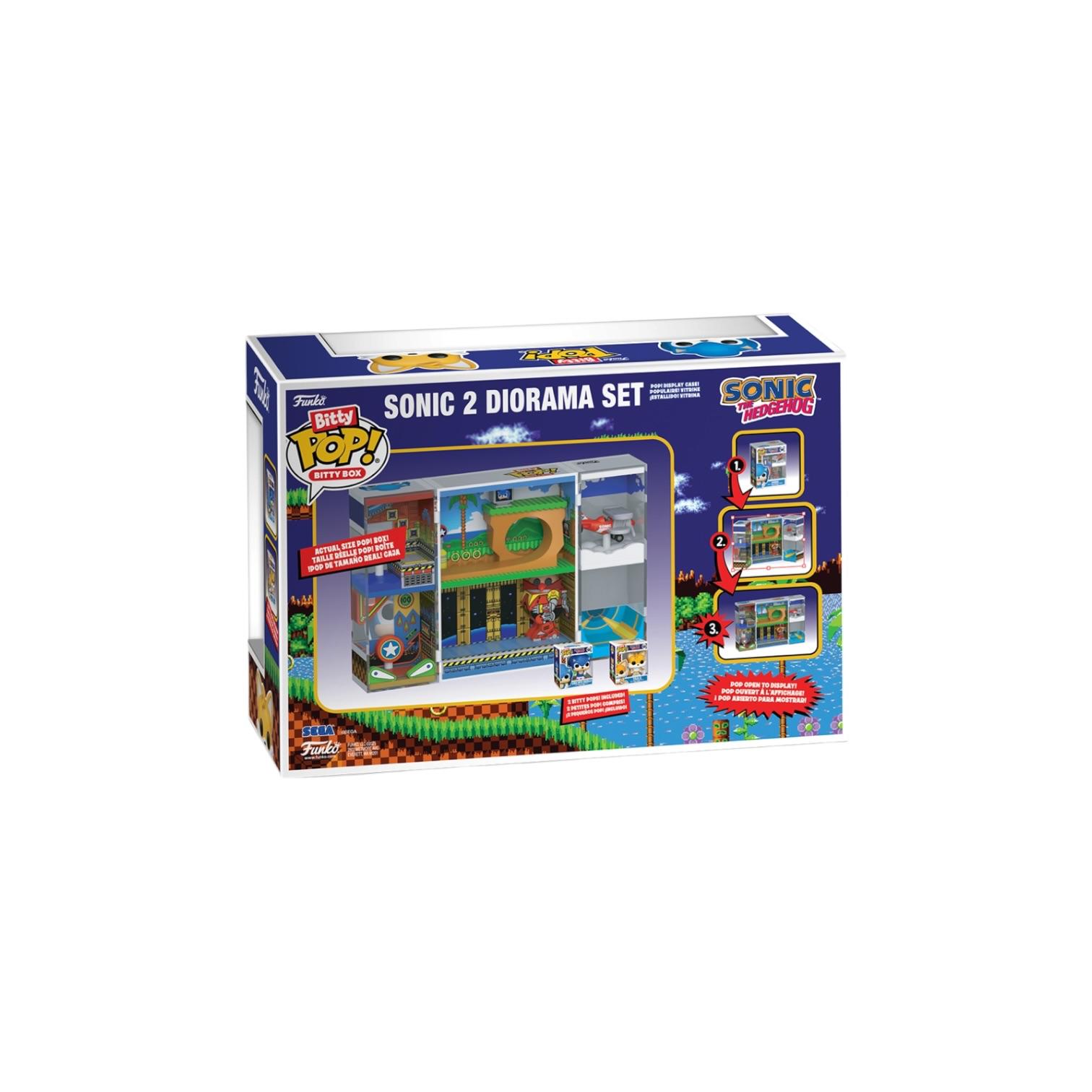 Sonic 2 Diorama Set Funko Bitty Box - Sonic the Hedgehog - PREORDER