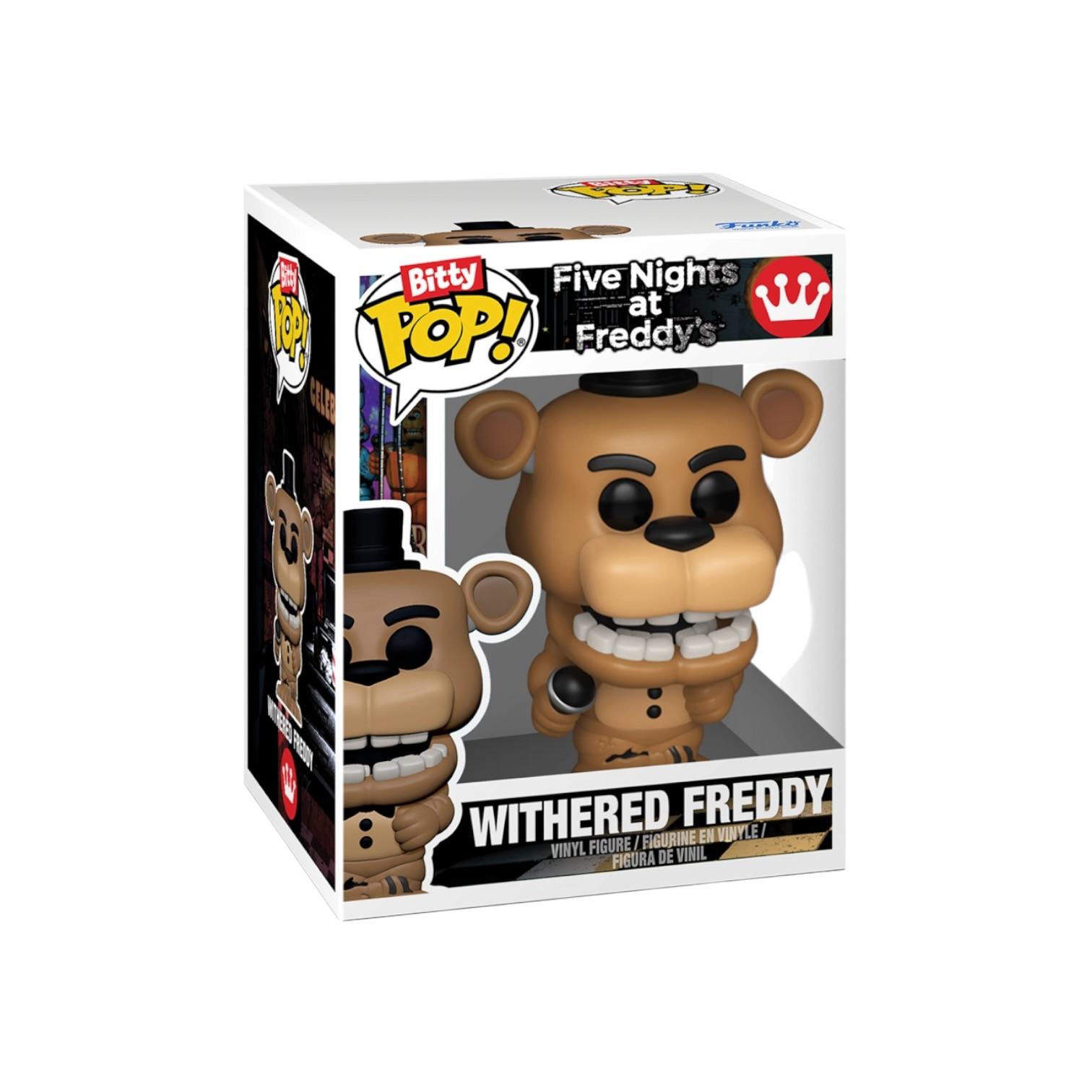 Withered Freddy 4 Pack Funko Bitty Pops - Five Nights at Freddy's - PREORDER