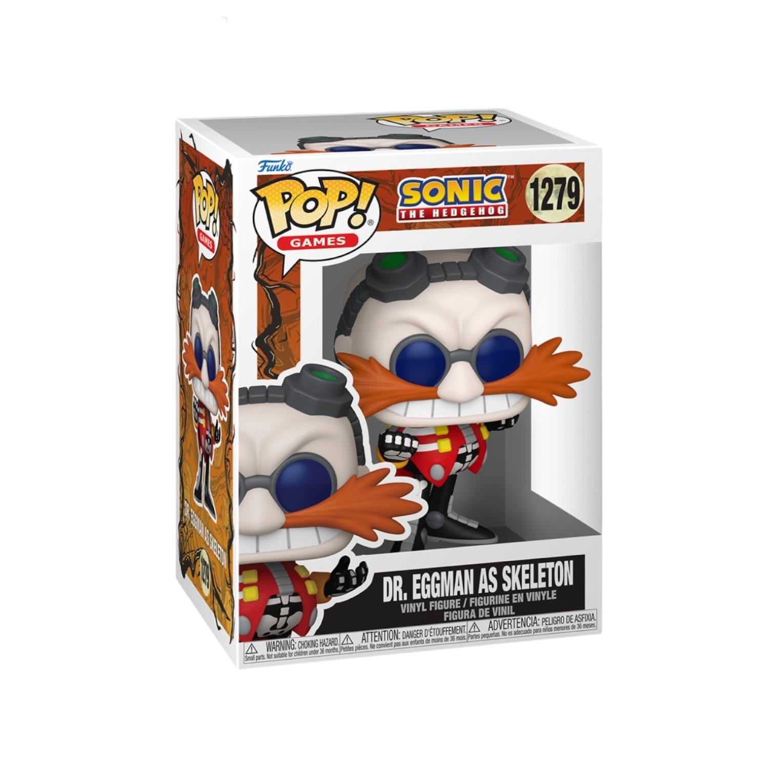Dr. Eggman as Skeleton #1279 Funko Pop! - Sonic The Hedgehog - PREORDER