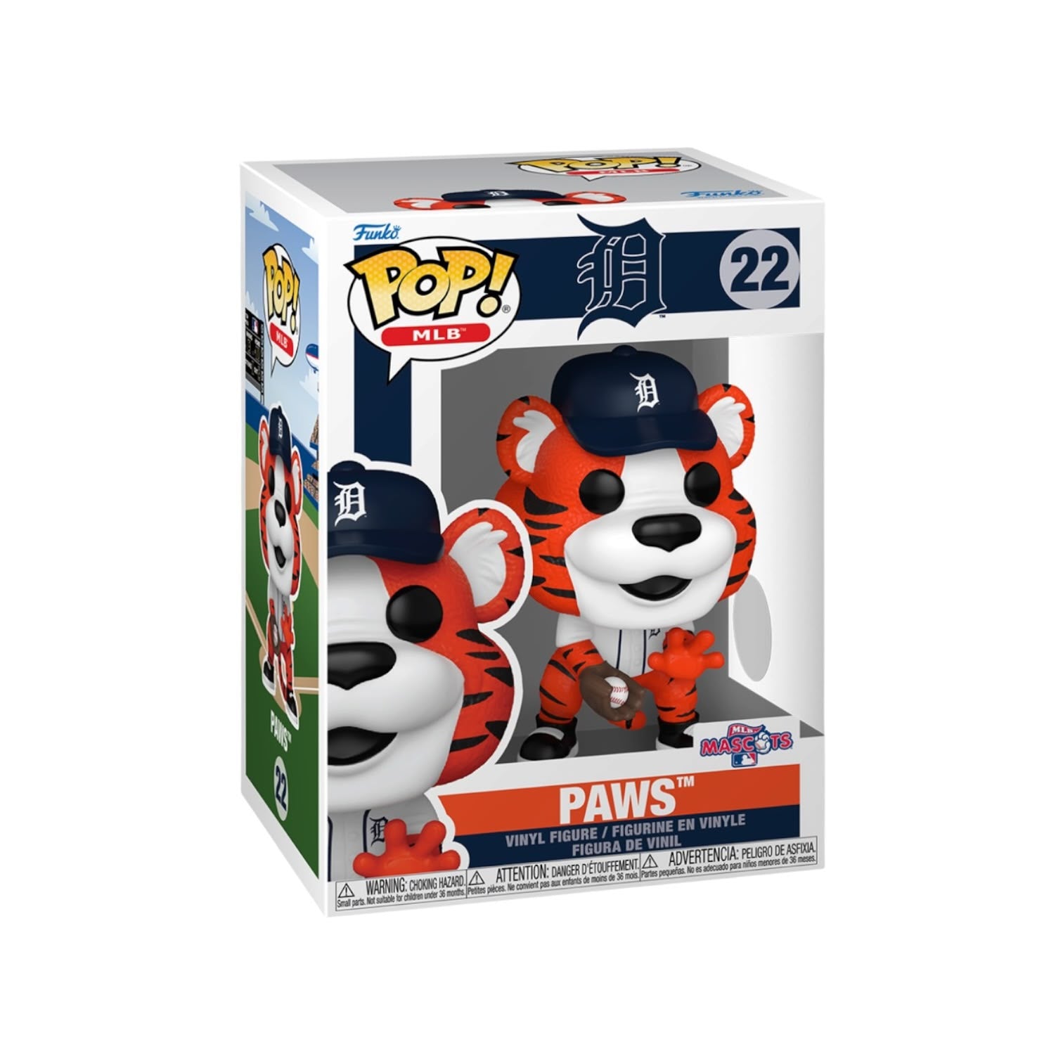 Paws #22 Funko Pop! - Detroit Tigers