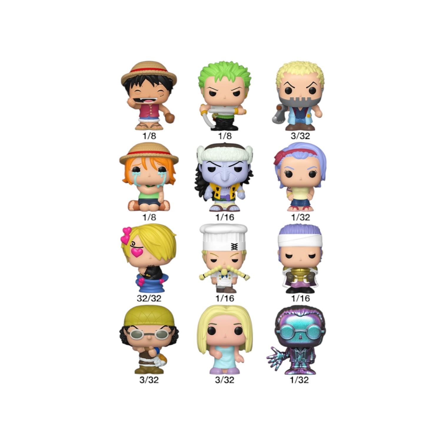 One Piece Funko Bitty Singles - Anime