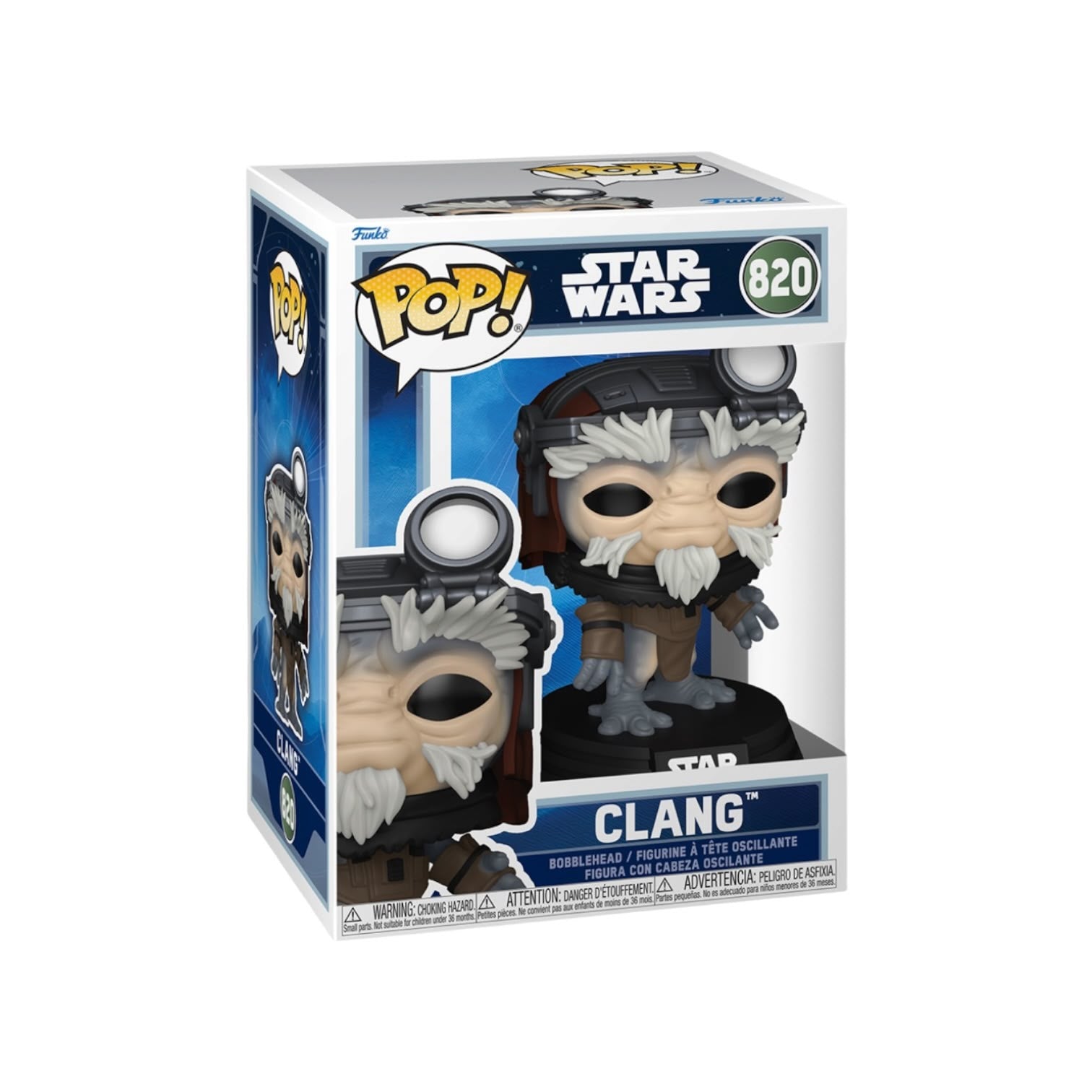 Clang with headset #820 Funko Pop - Star Wars