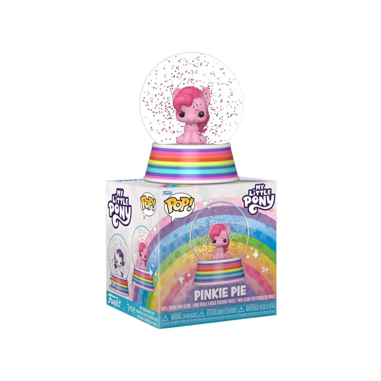 Pinkie Pie Mini Glitter Globe - My Little Pony