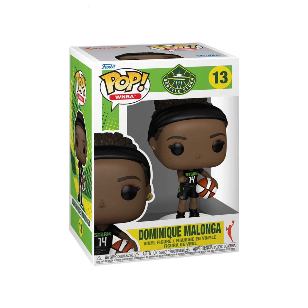 Dominique Malonga #13 Funko Pop! - Seattle Storm - WNBA