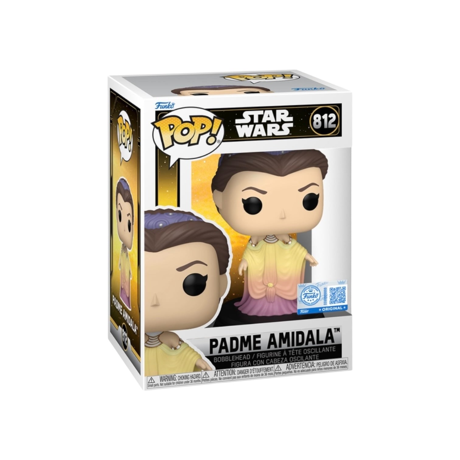 Padme Amidala (in Lake Dress) | Funko Pop! | Star Wars: Attack of the  Clones | Funko Exclusive
