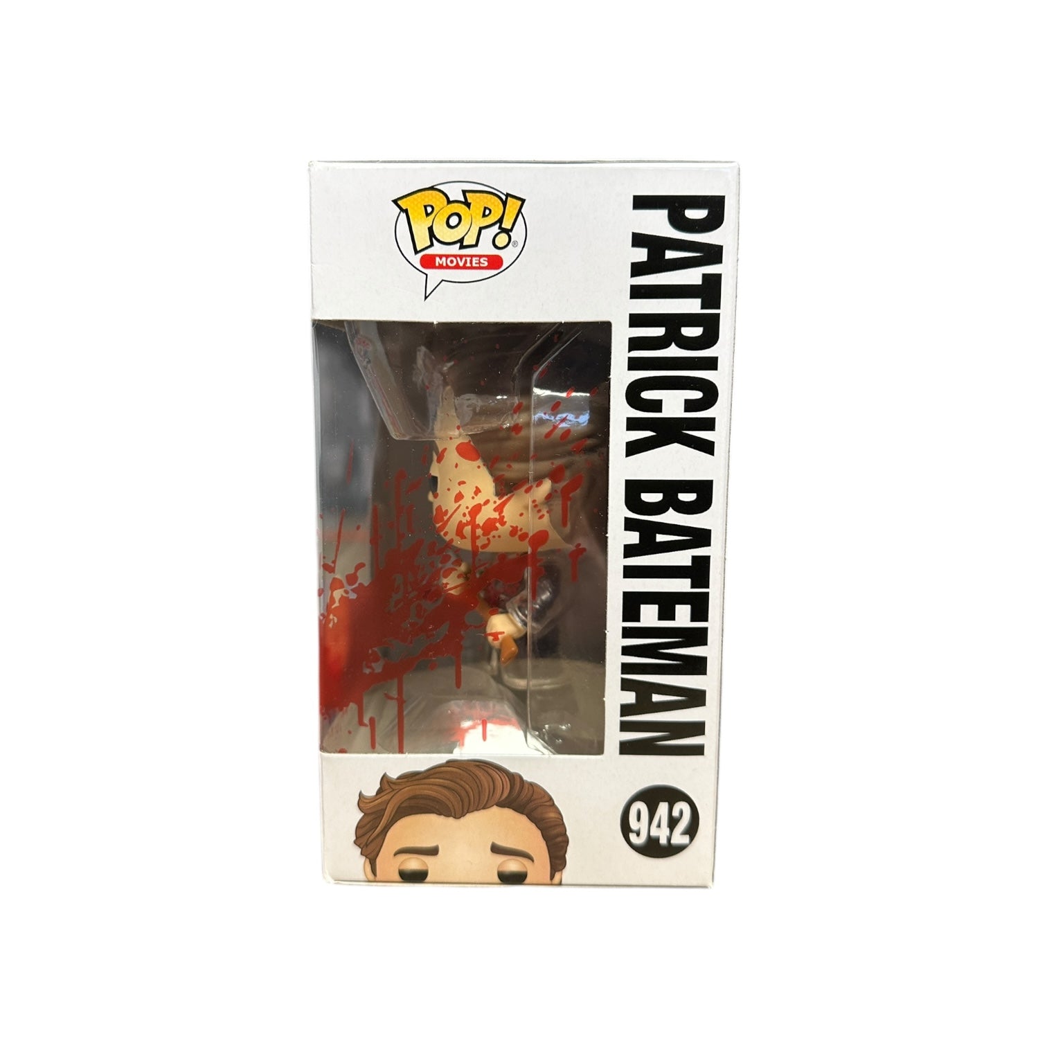 Patrick Bateman #942 (Bloody Chase) Funko Pop! - American Psycho Window