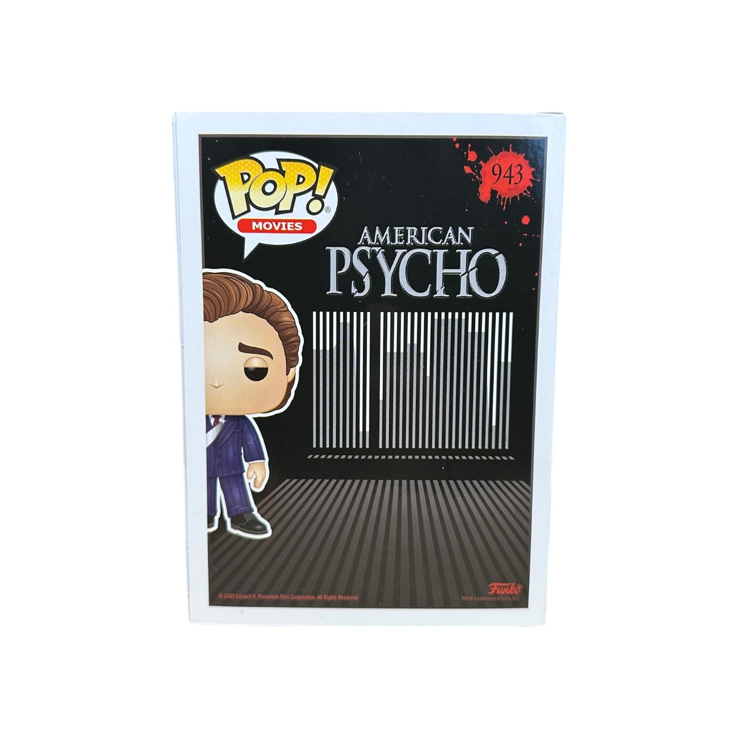 Patrick Bateman #943 (Suit) Funko Pop! - American Psycho - Special Edition Back