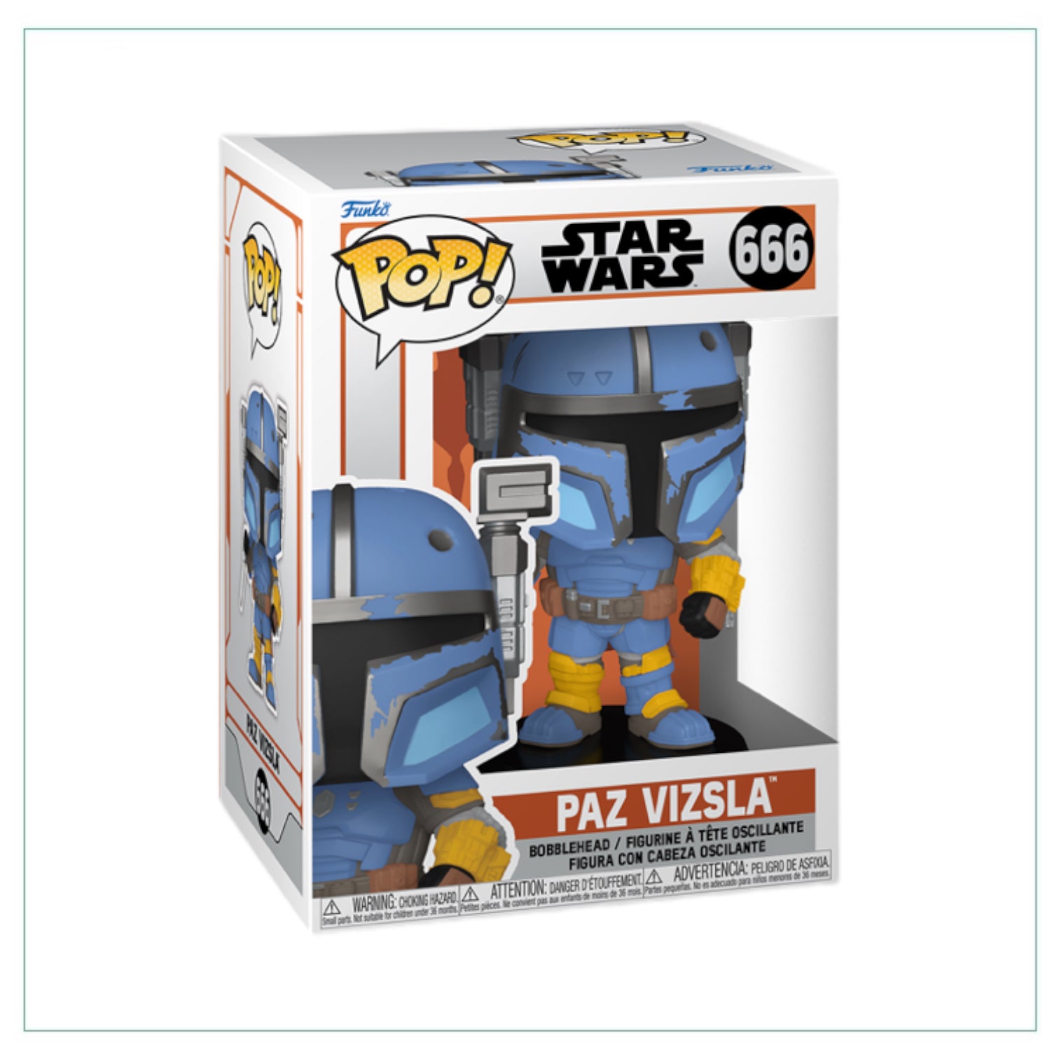 Paz Vizsla #666 Funko Pop! The Mandalorian