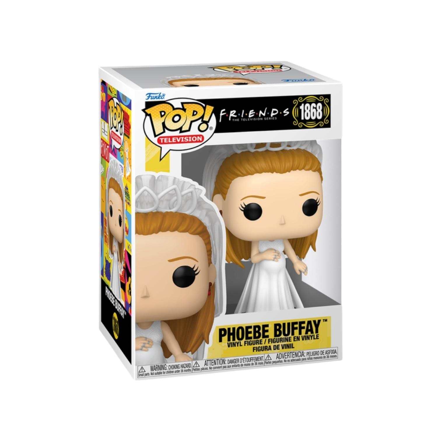 Phoebe Buffay Wedding Dress Funko Pop! Featuring the quirky songstress in her stunning bridal gown