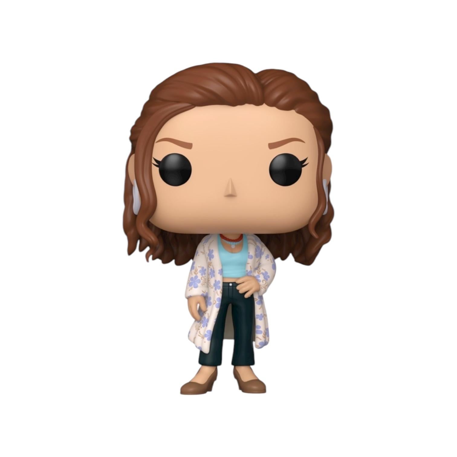 Funko Pop! vinyl figure of a character with brown hair and a floral outfit on a white background