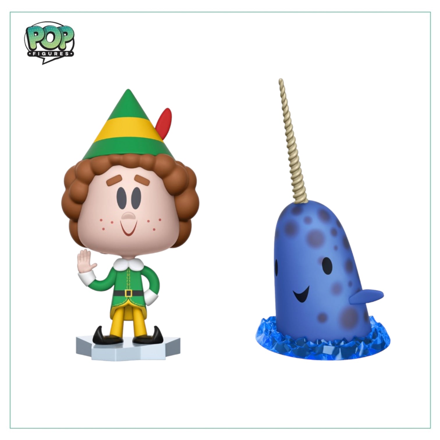 Elf & Narwhal 2 Pack Vnyl. - Elf