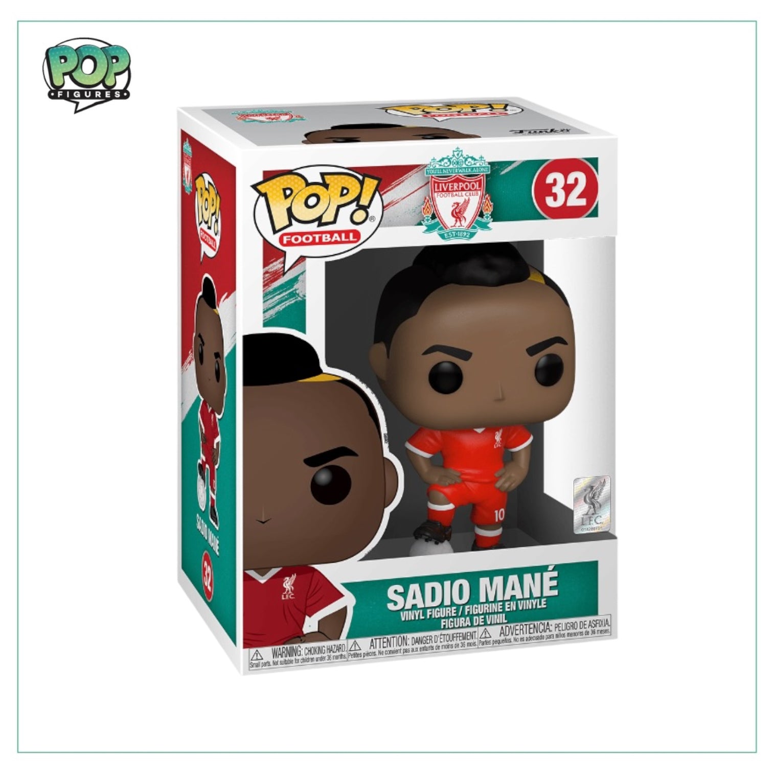 Sadio Mané #32 Funko Pop! - Liverpool Football Club - Football