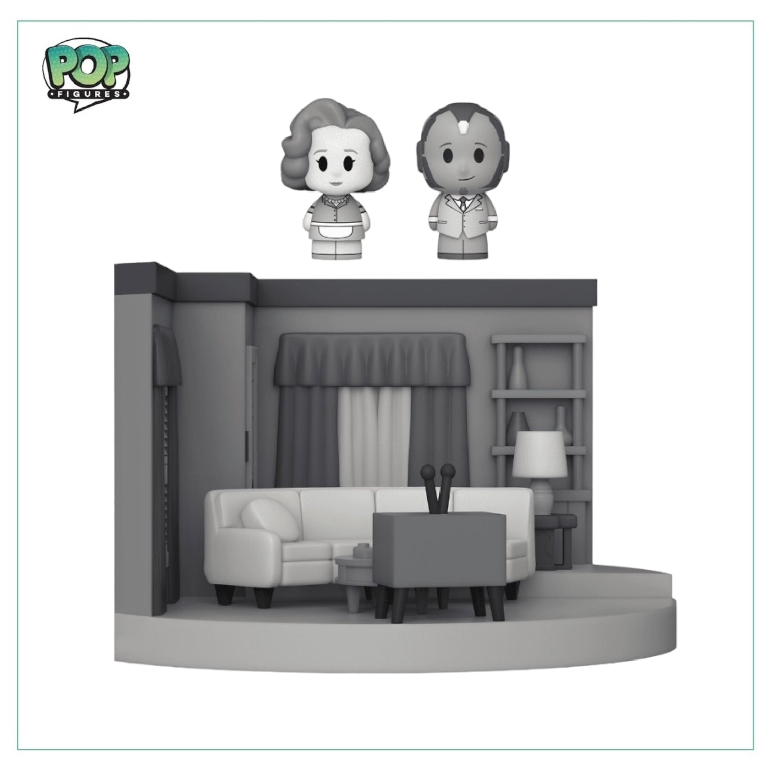 1950s Wanda & Vision Funko Pop! - Mini Moment Wandavision - Target Exclusive