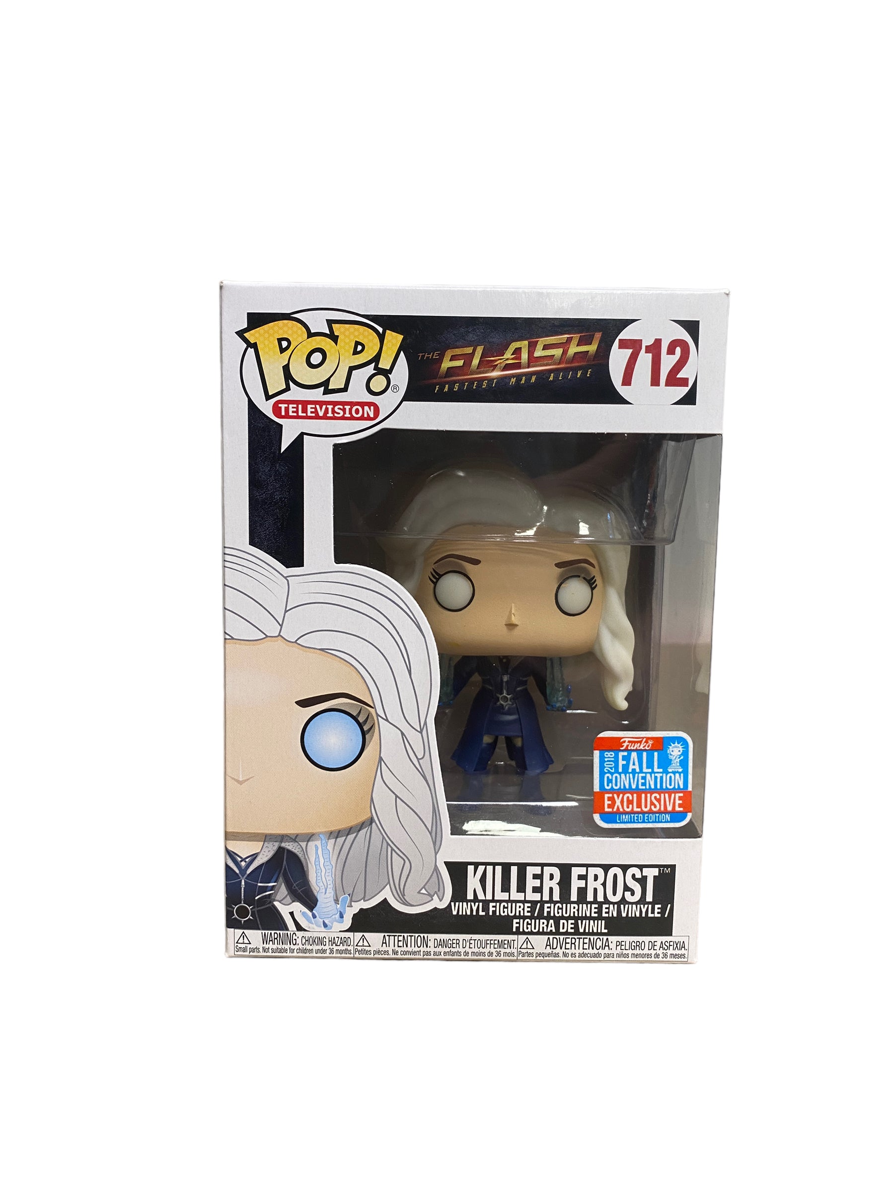 Killer Frost #712 (Glows In The Dark) Funko Pop! - The Flash - NYCC 2018 Shared Exclusive - Condition 8.5/10