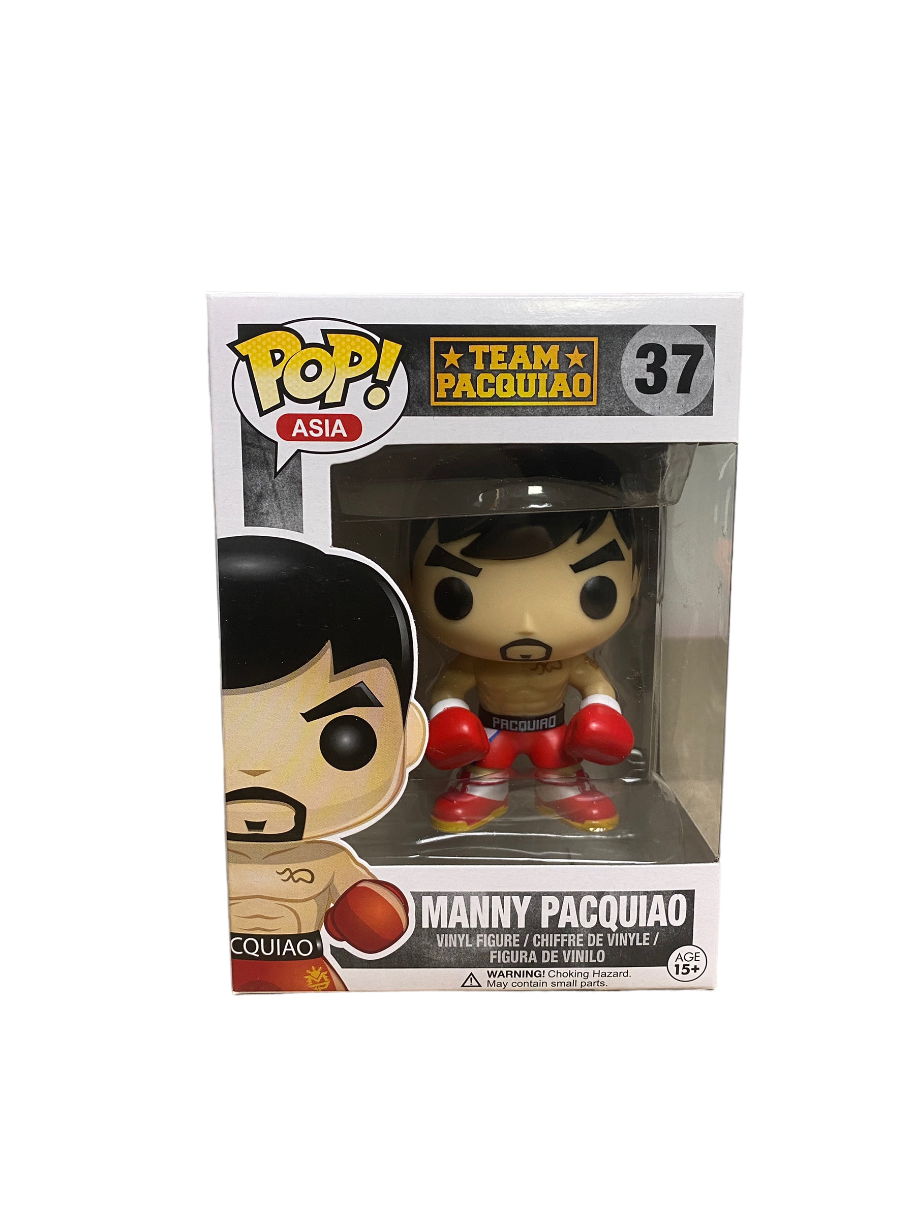 Manny Pacquiao #37 (Boxing) Funko Pop! - Team Pacquiao - 2015 Pop! - Condition 8.5/10