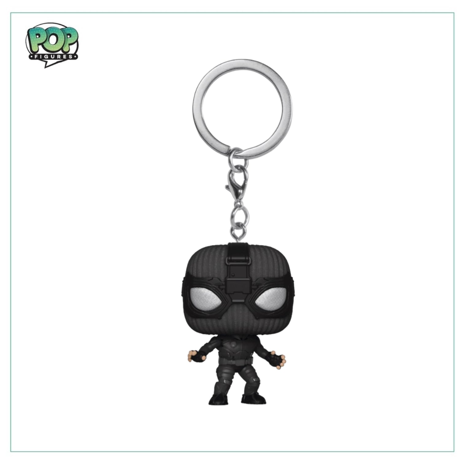 Spider- Man (Stealth Suit) - Funko Pocket Pop! Keychain - Spider-man Far From Home