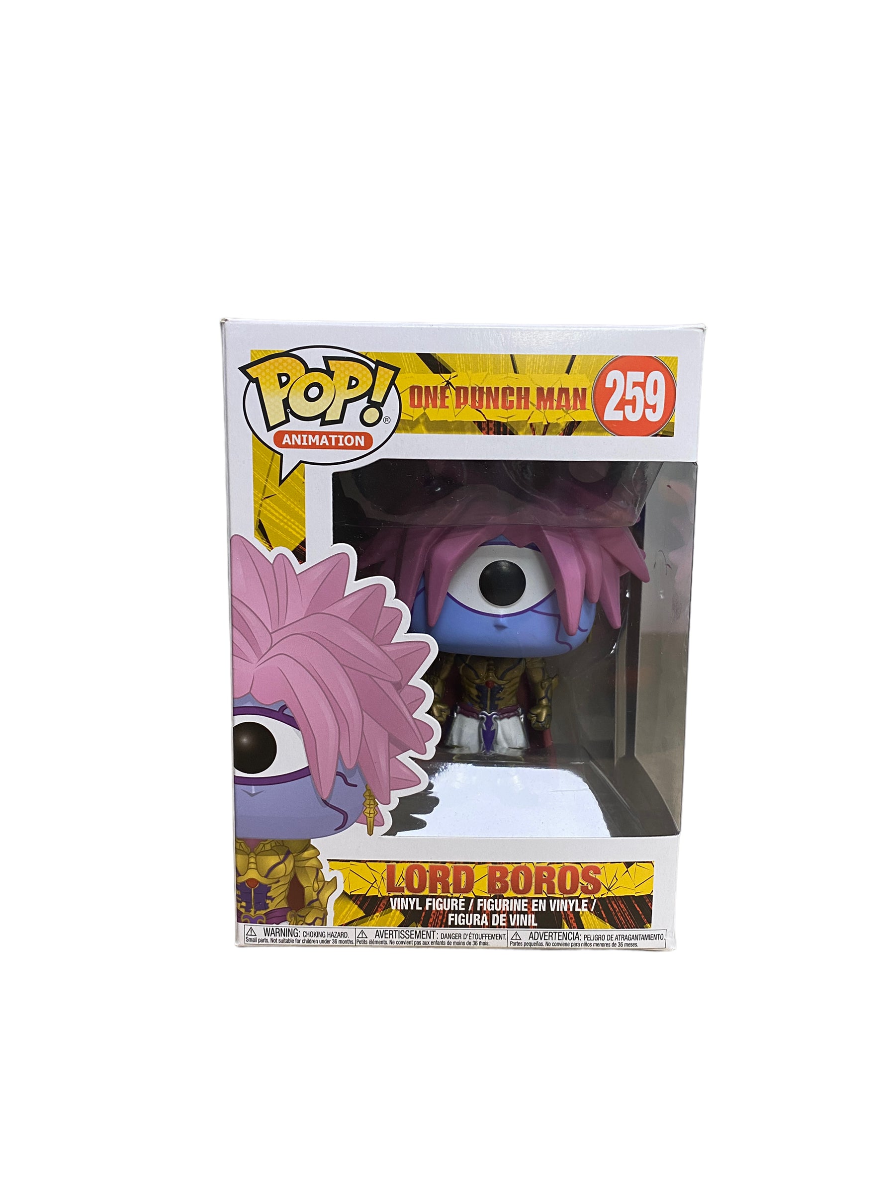 Lord Boros #259 Funko Pop! - One Punch Man - 2017 Pop! - Condition 8.5/10