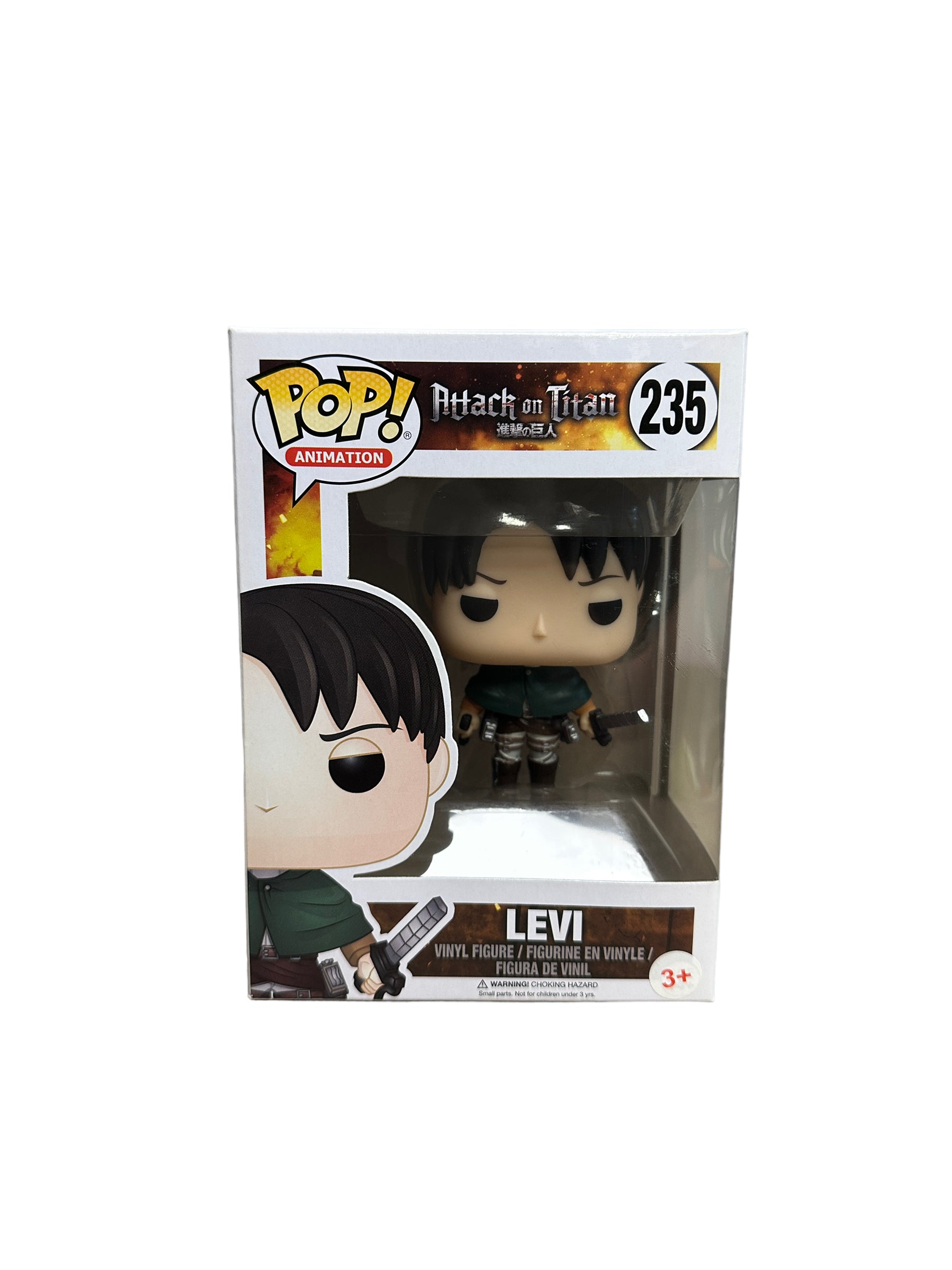 Levi #235 Funko Pop! - Attack on Titan - 2017 Pop! - Condition 9/10