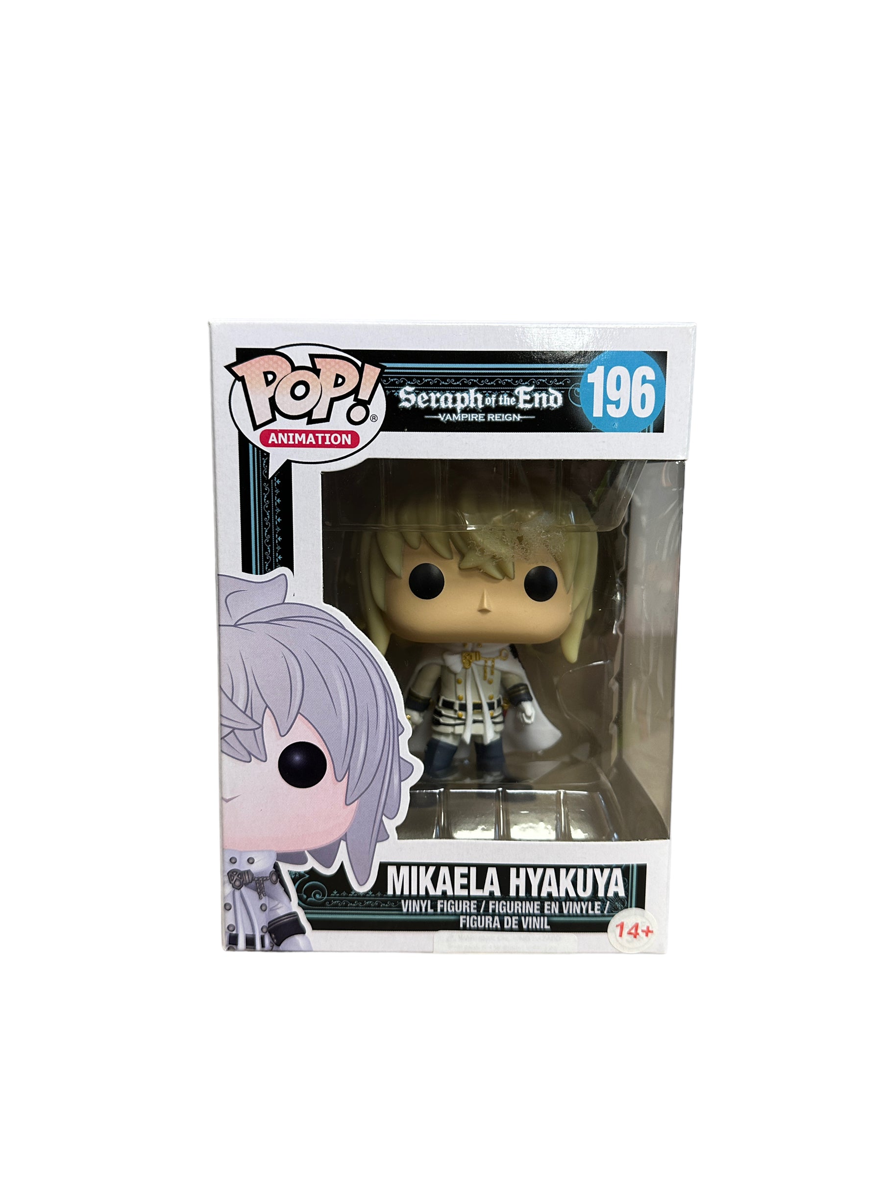 Mikaela Hyakuya #196 Funko Pop! - Seraph of the End: Vampire Reign - Condition 6.5/10