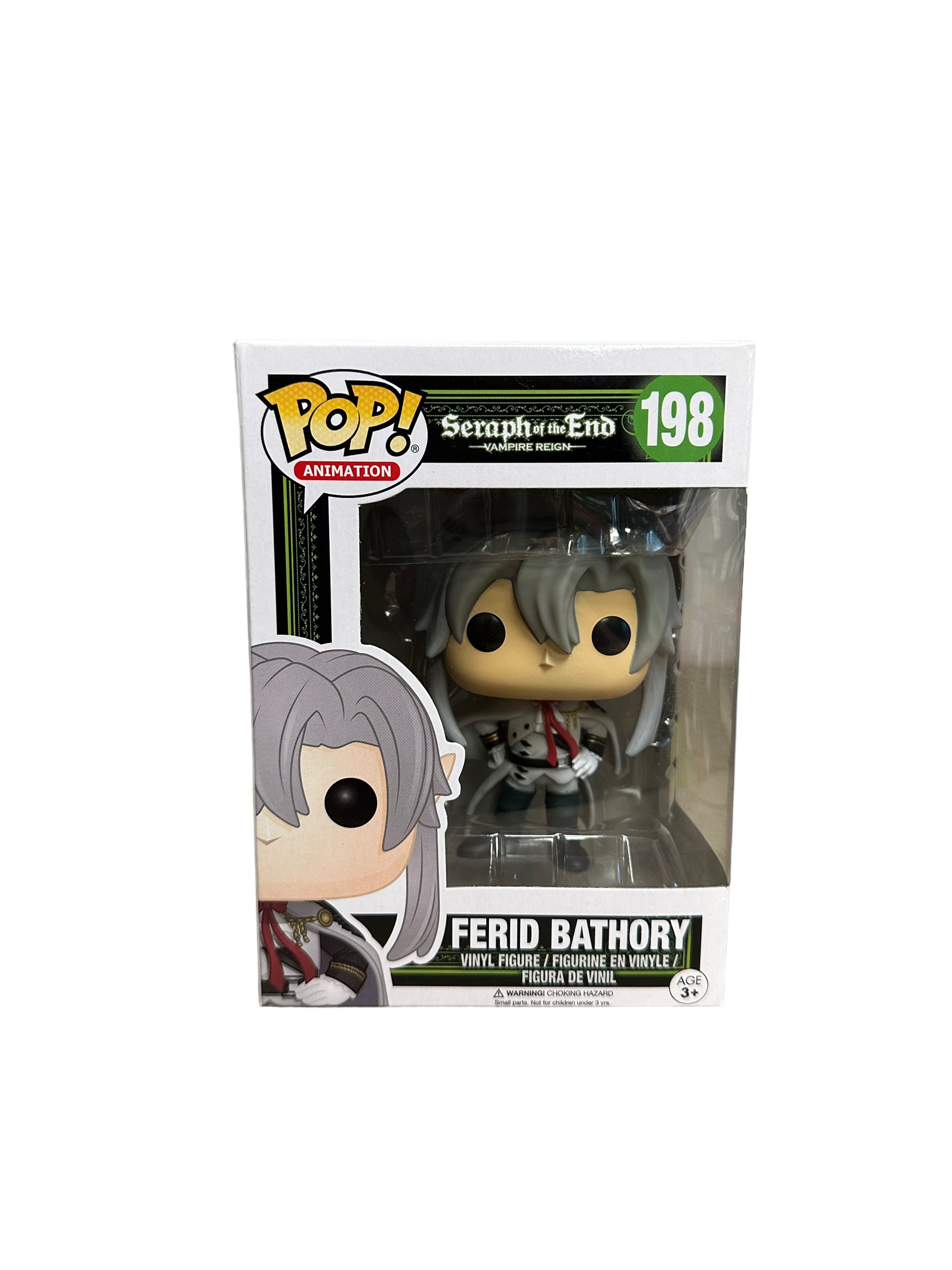 Ferid Bathory #198 Funko Pop! - Seraph of the End: Vampire Reigns - 2017 Pop! - Condition 8.5/10