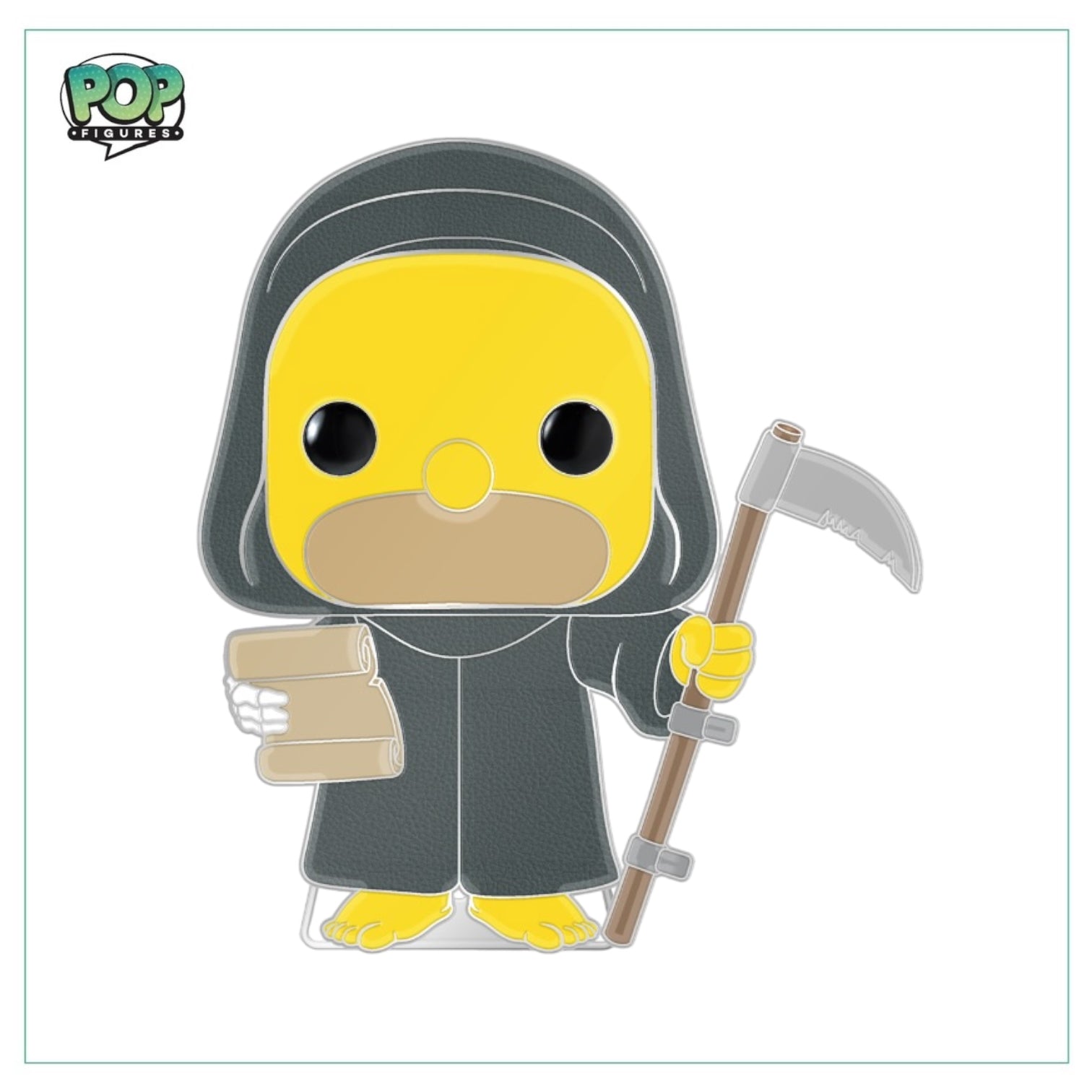 Grim Reaper Homer #16 Enamel Pop! Pin - The Simpsons Treehouse of Horror