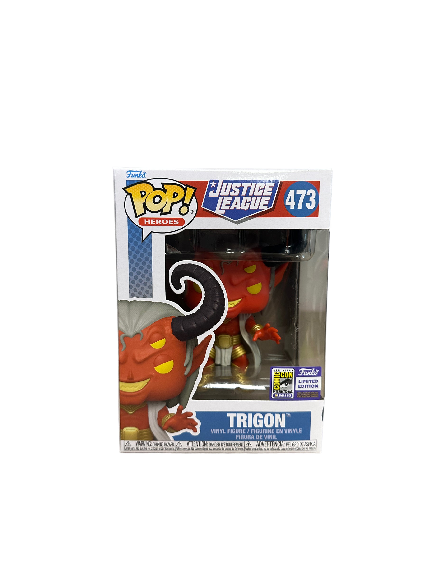 Trigon #473 Funko Pop! - Justice League - SDCC 2023 Official Convention Exclusive - Condition 9/10
